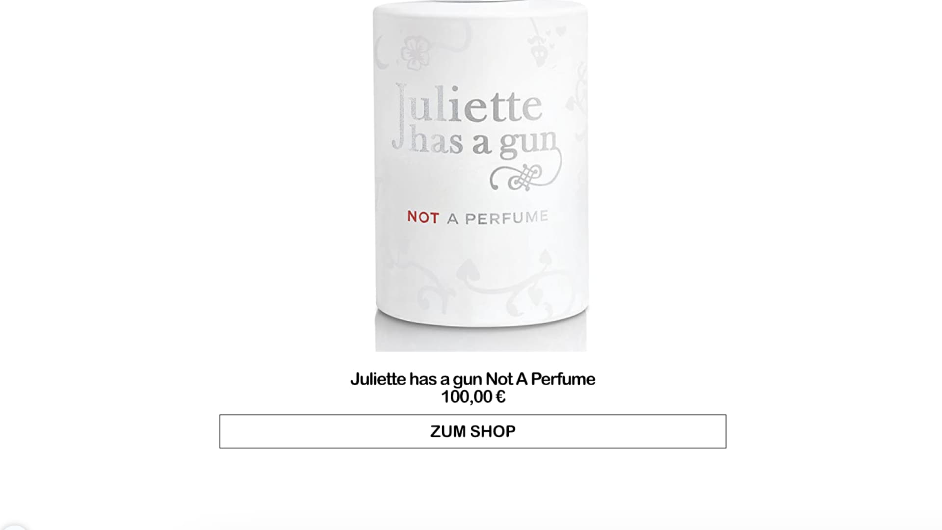 Juliette has a gun Not A Perfume