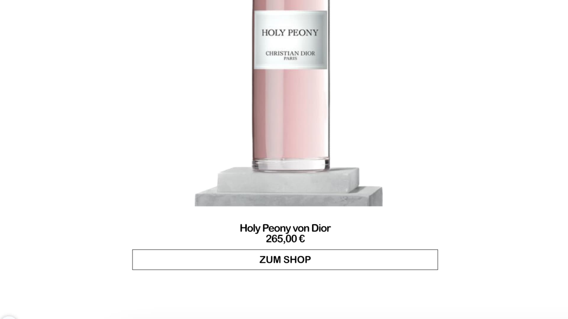 Holy Peony von Dior