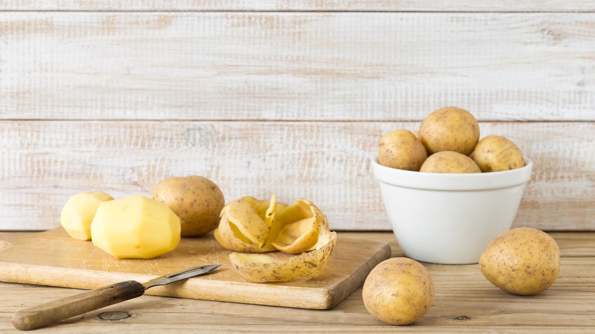 Rohe Kartoffeln Rohe Kartoffeln