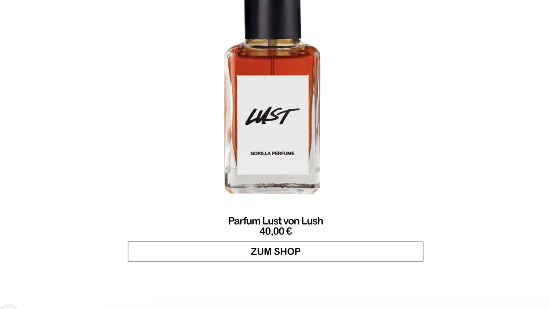 Parfum Lust von Lush