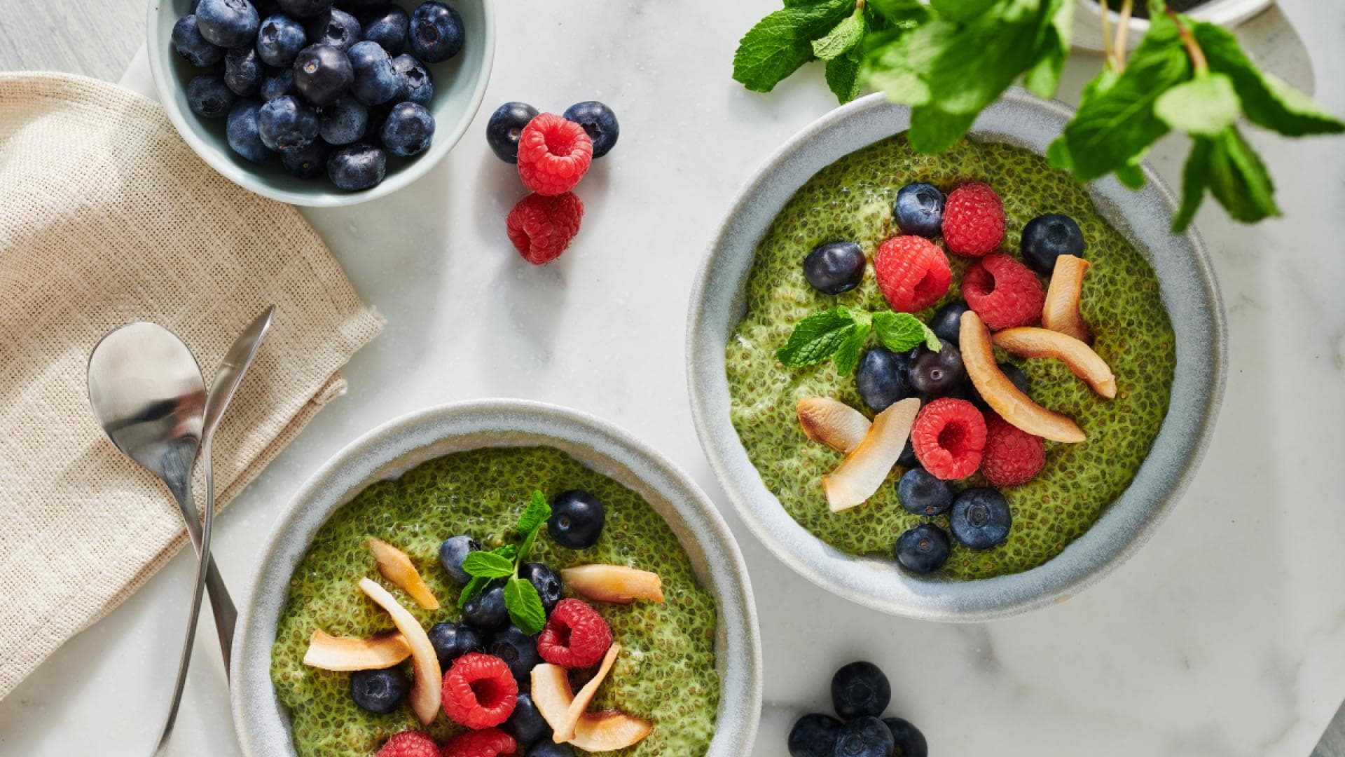 Matcha-Chia-Pudding