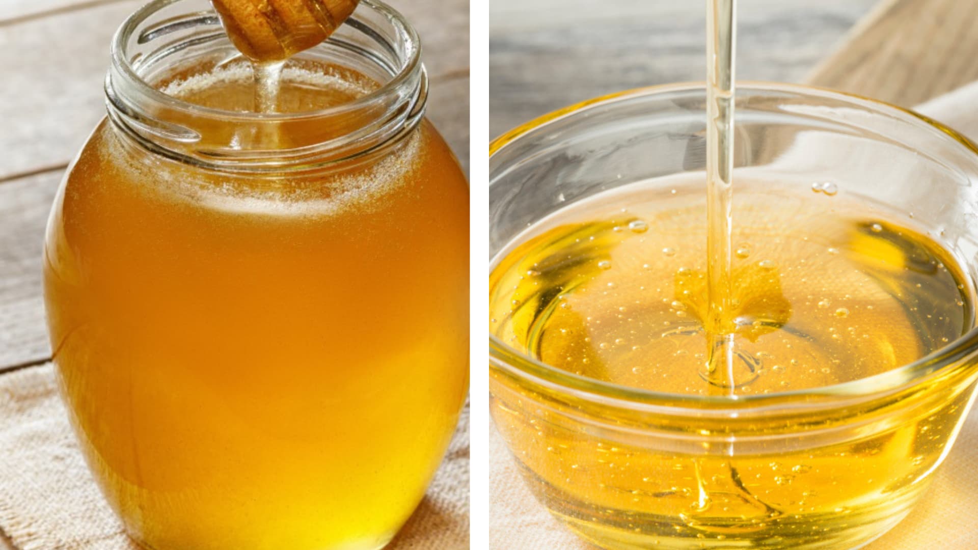 Honig oder Agavendicksaft Honig oder Agavendicksaft