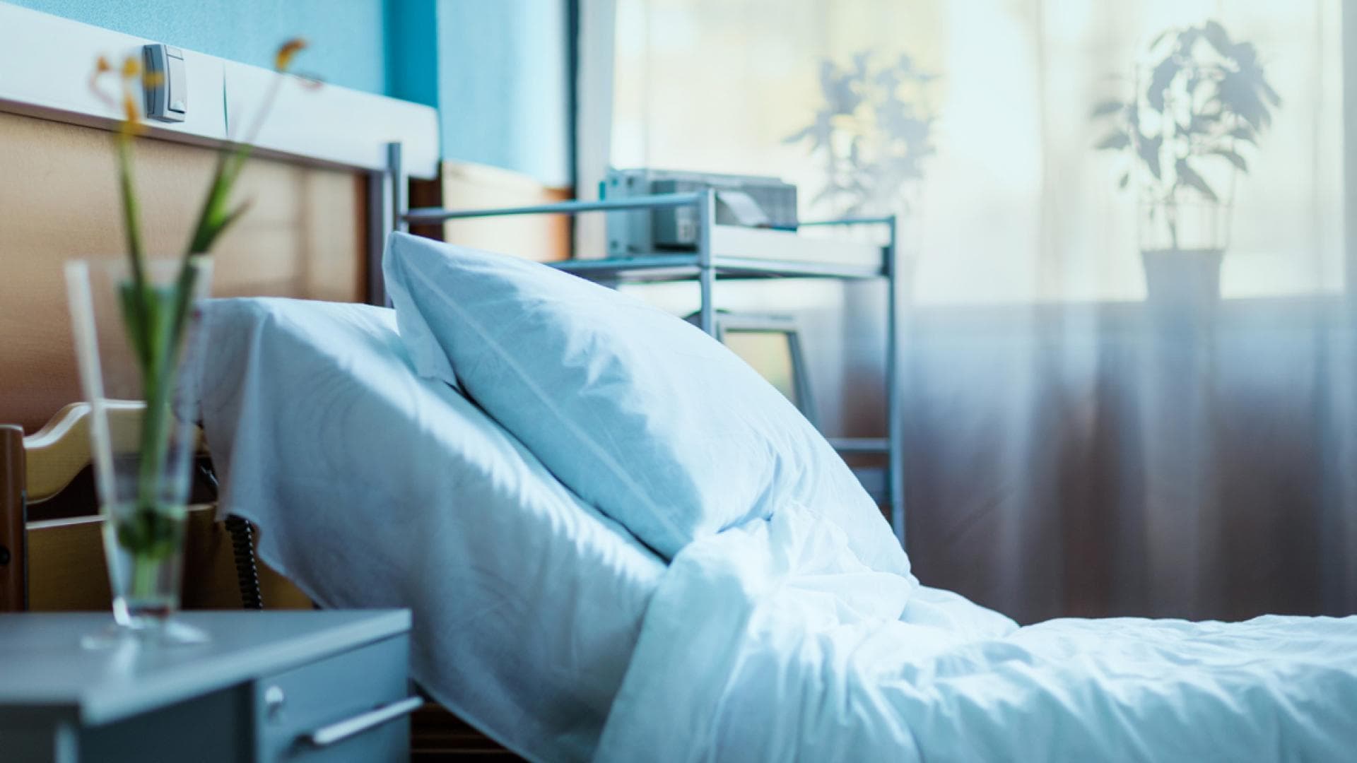 Ein Zimmer im Krankenhaus