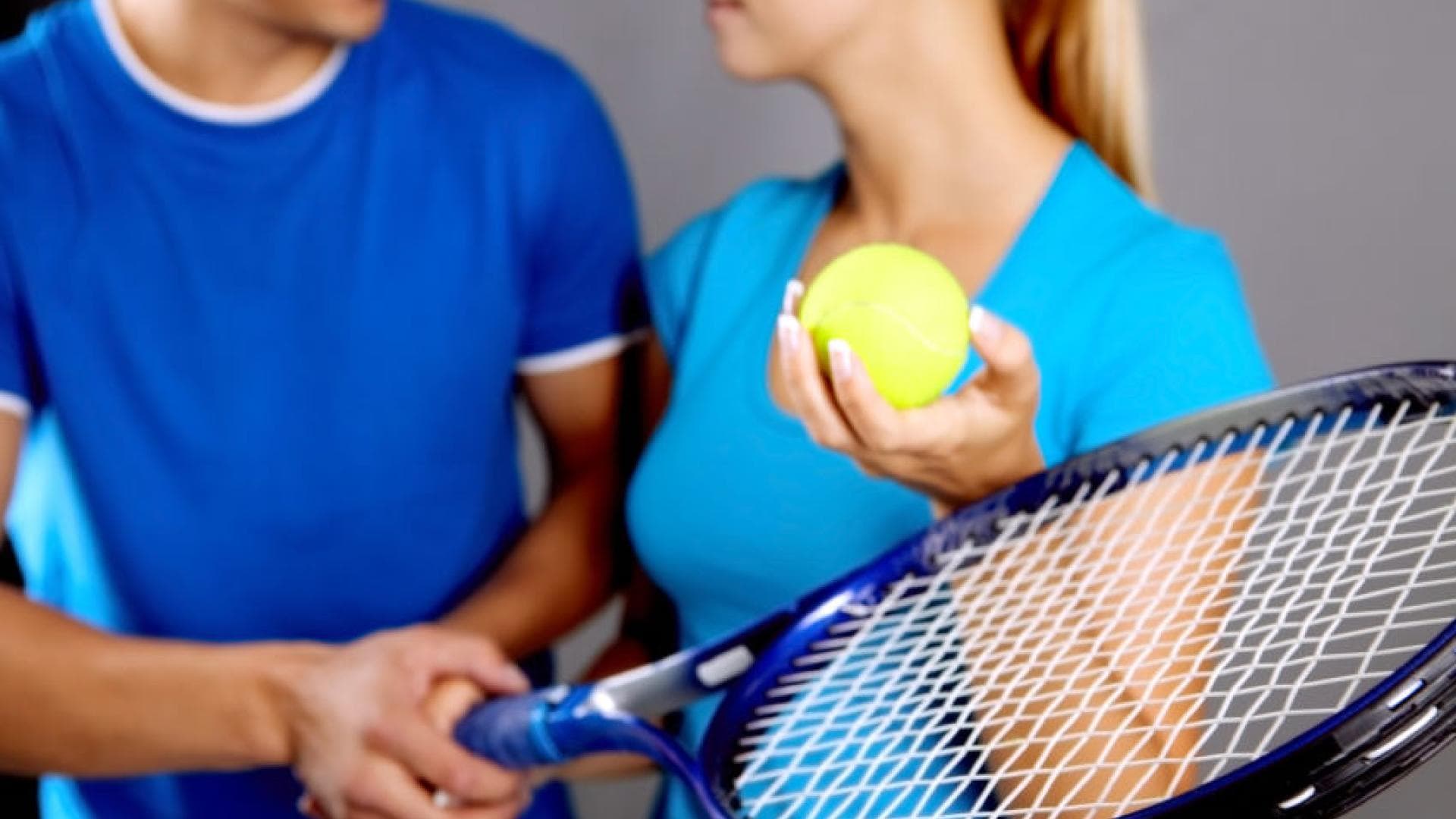 Paar, Tennisschläger