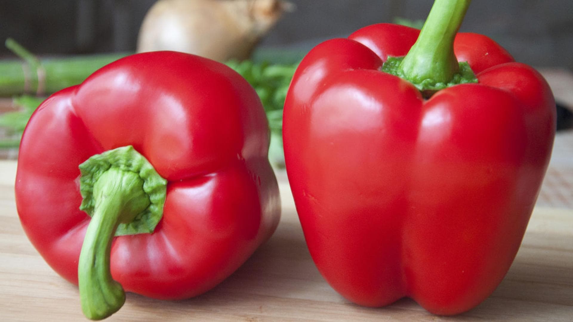 Eine gute Vitamin-C-Quelle ist Paprika. Paprika