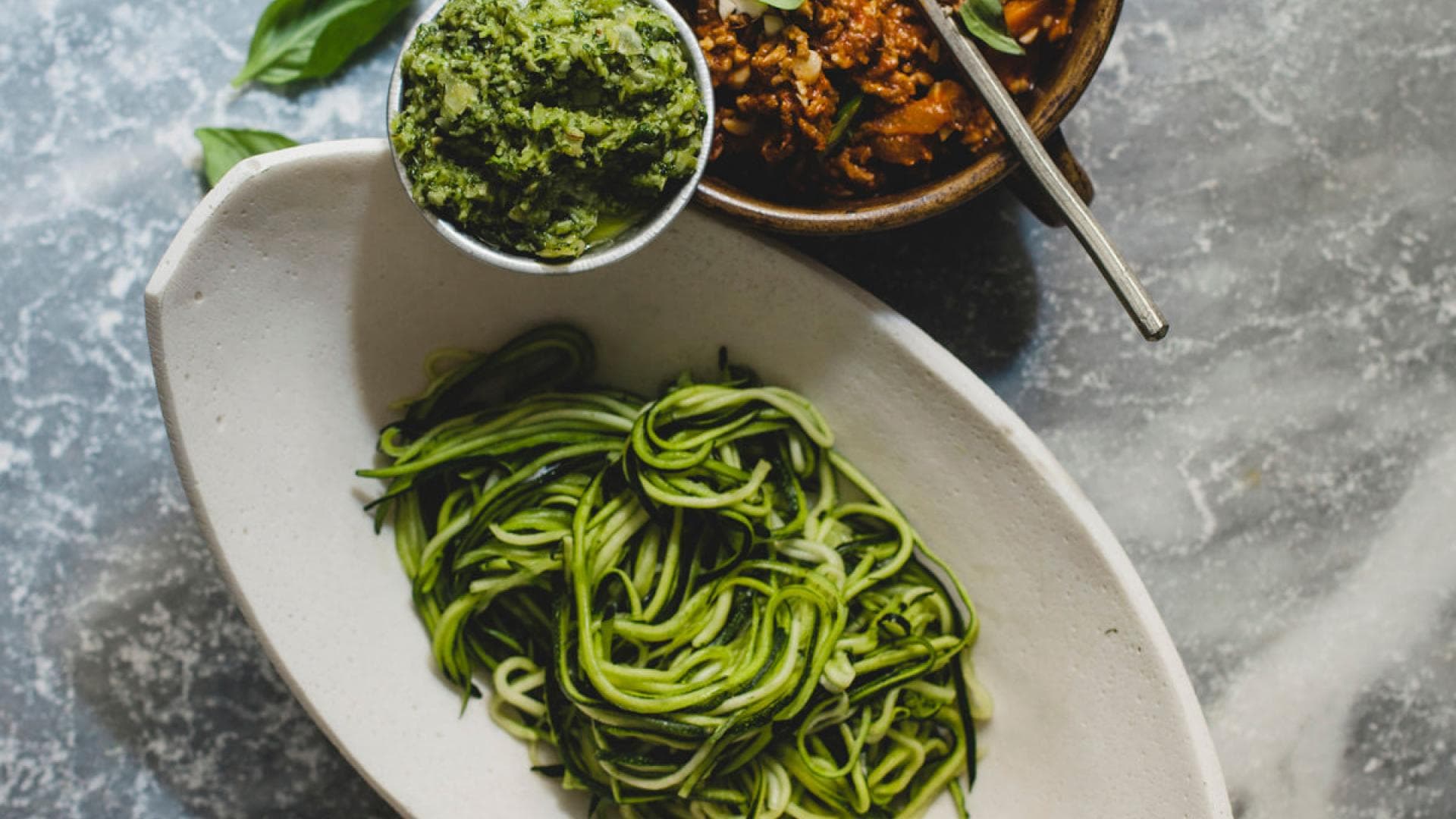 Zucchinipaghetti Zucchinispaghetti
