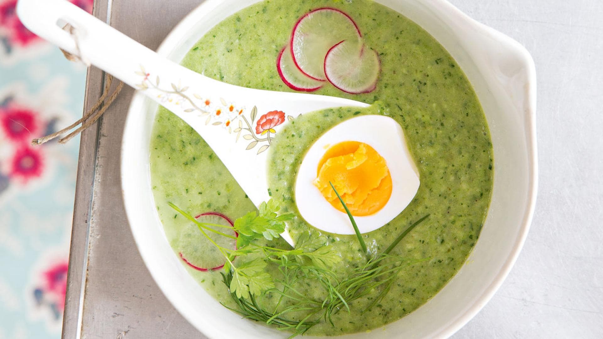 Kräutersuppe