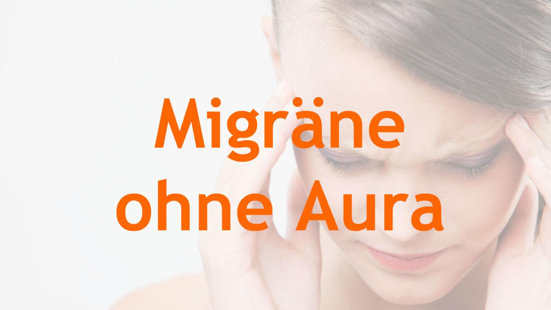 Frau mit Migräne Migränearten