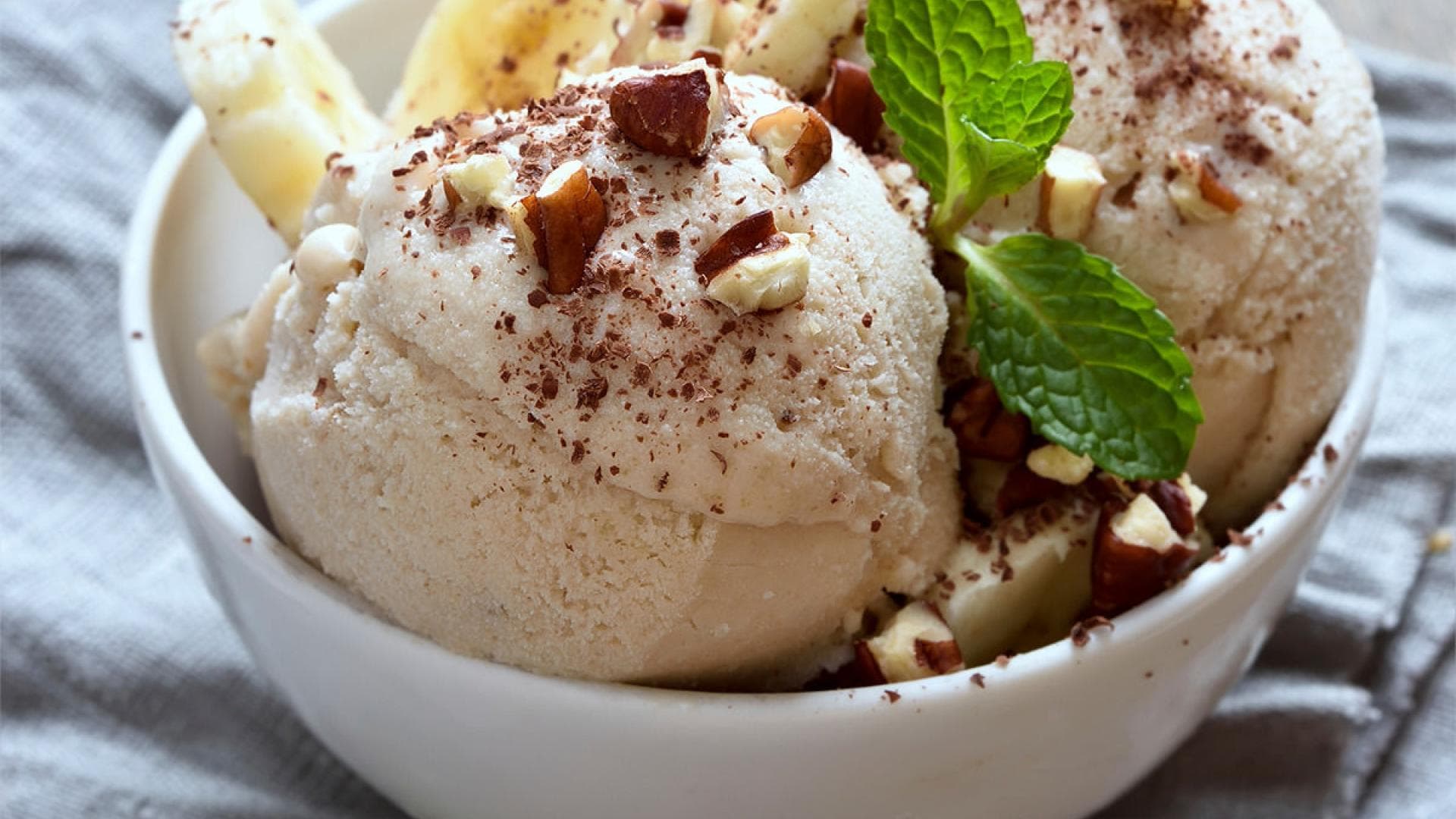 Rezept für veganes Bananeneis Rezept für veganes Bananeneis