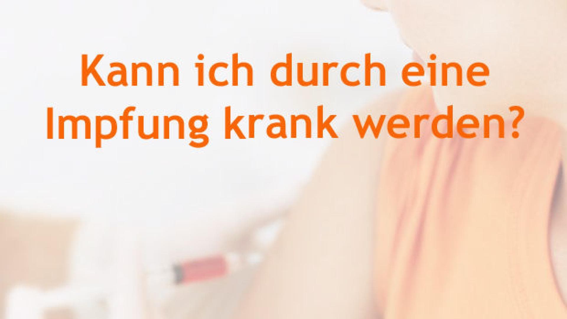 Impfschutz für Erwachsene Impfschutz Erwachsene