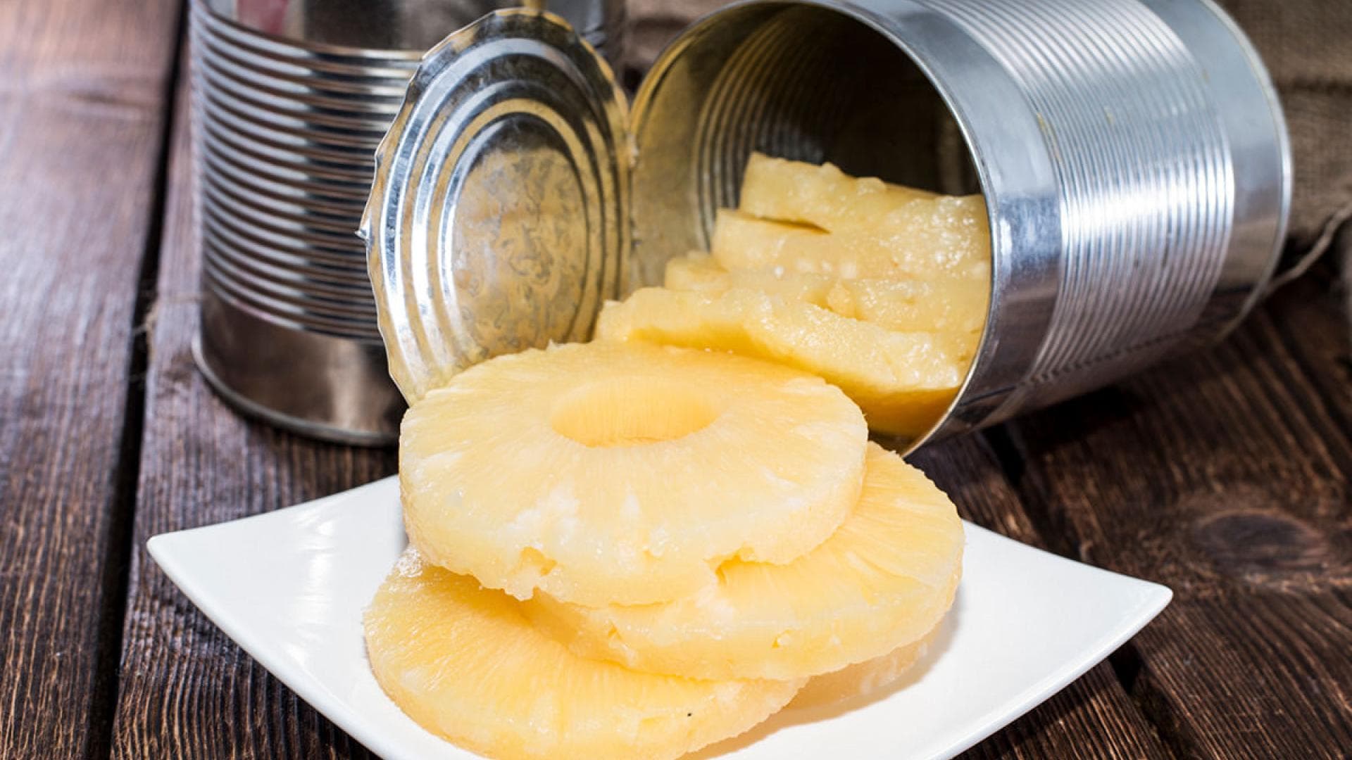 Ananas aus der Dose