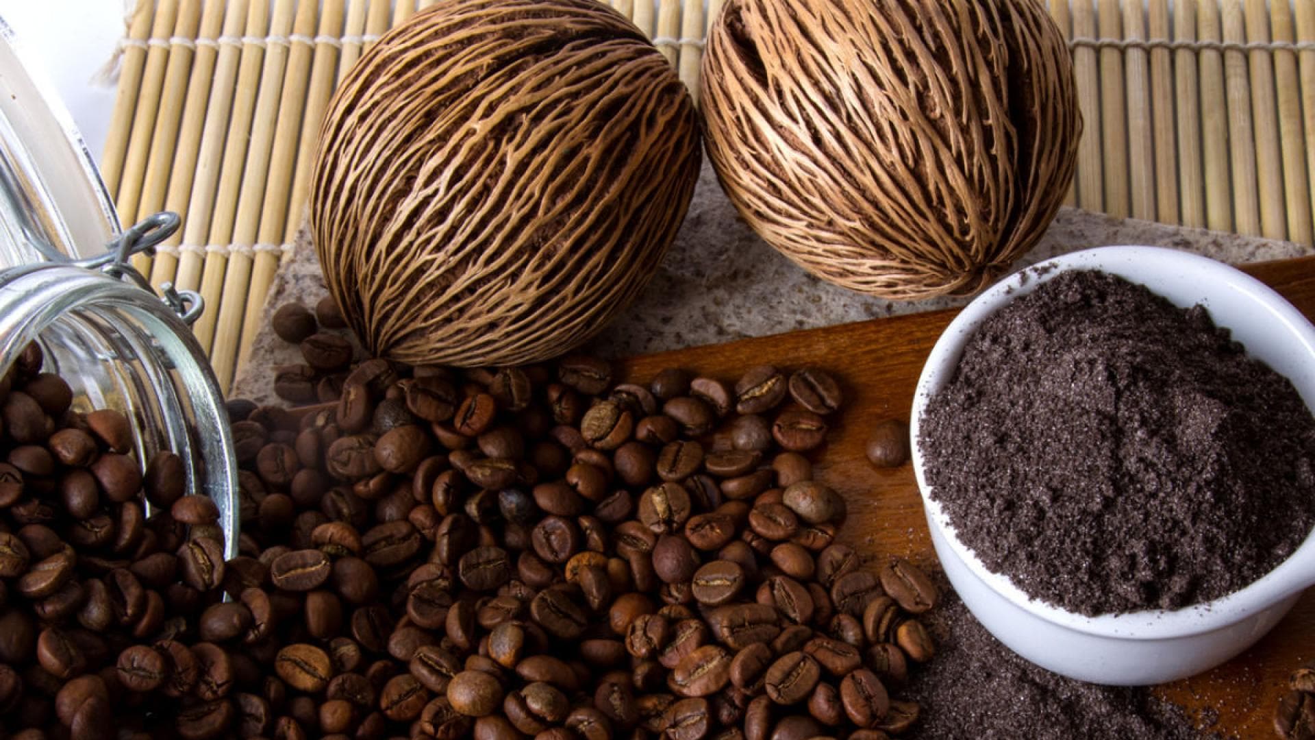 Kaffee-Kokos-Peeling Kaffee-Kokos-Peeling
