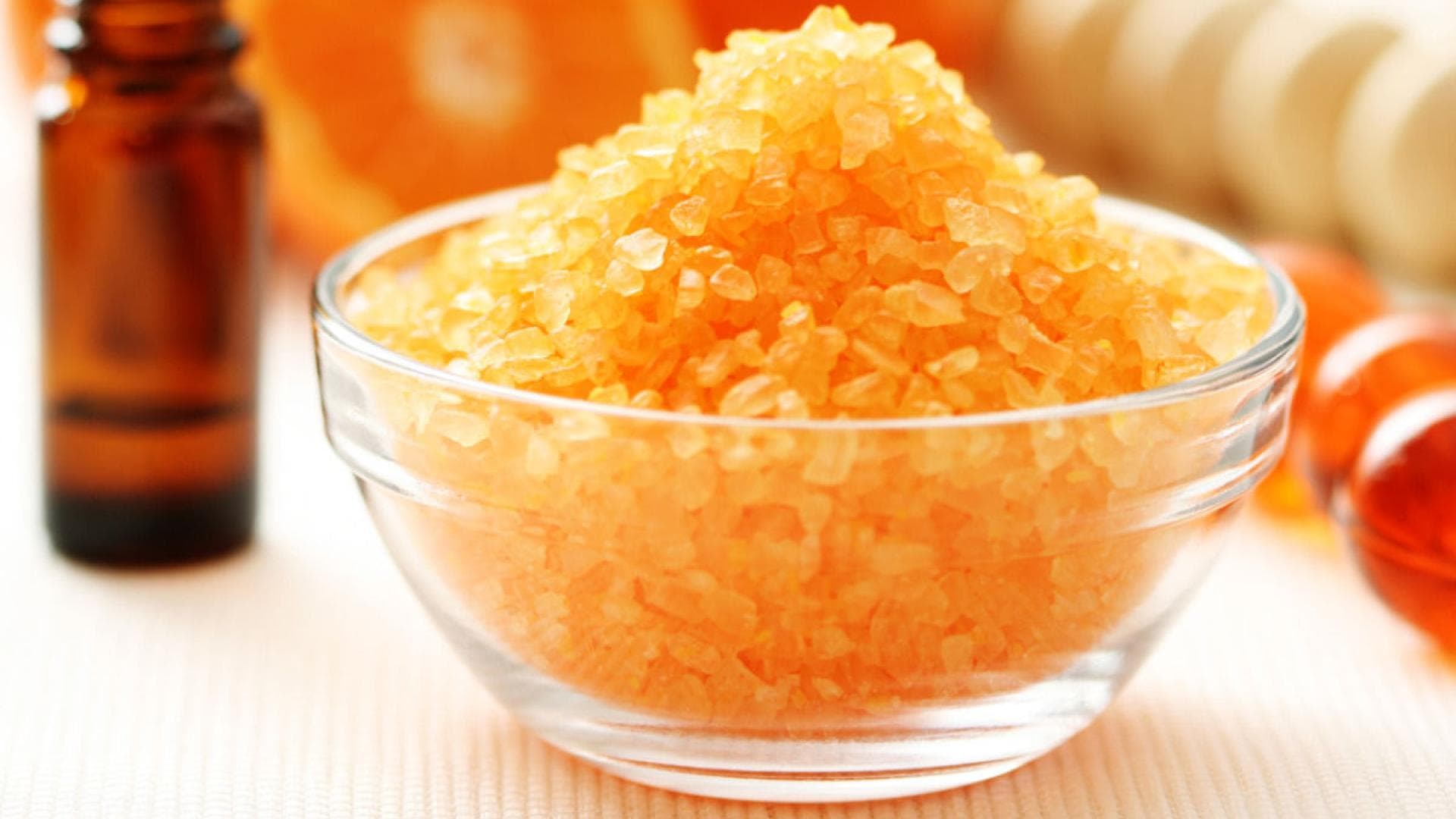Orangenbadesalz selber machen Orangenbadesalz selber machen