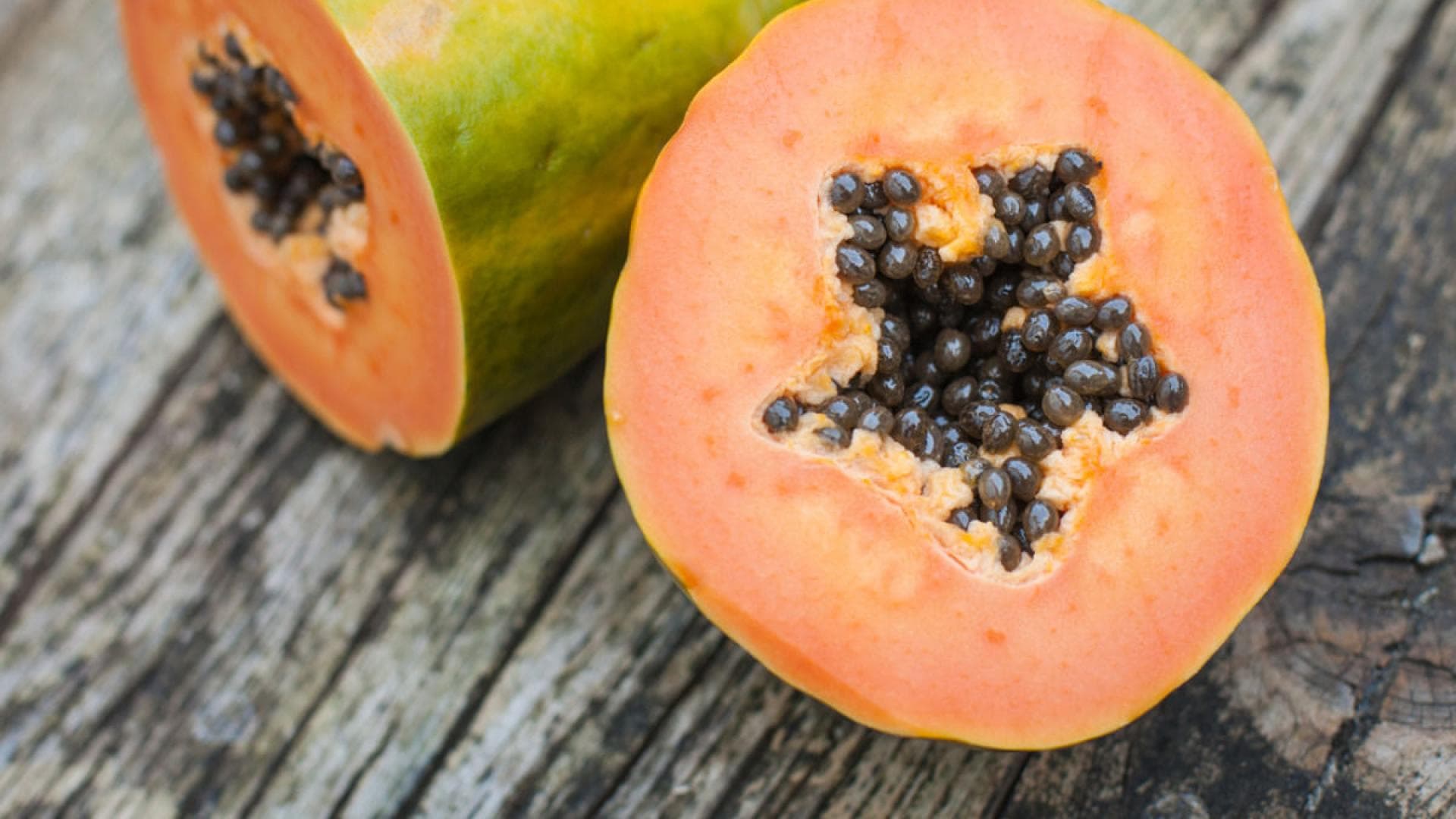 Papayakerne sind reich an Antioxidantien.