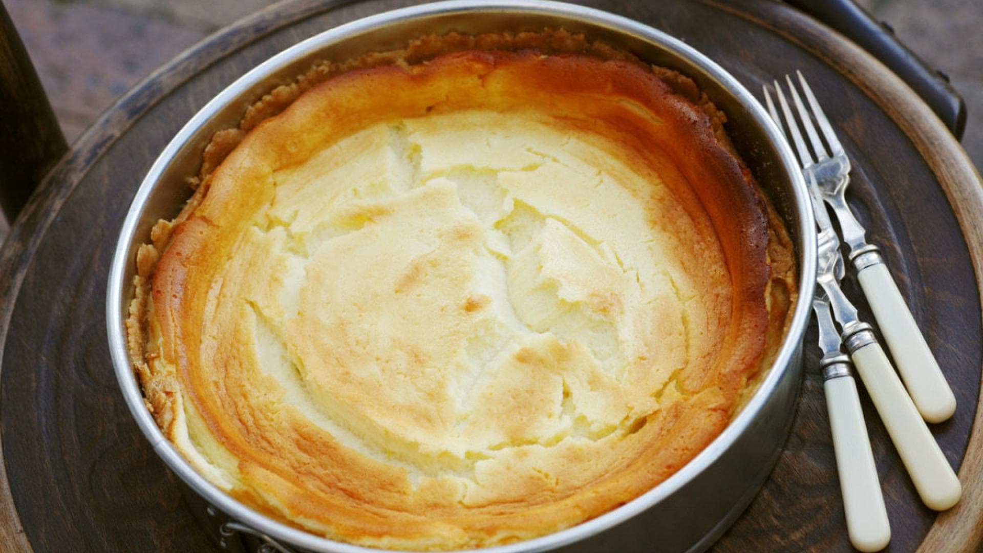 Leichter Käsekuchen mit Ananas