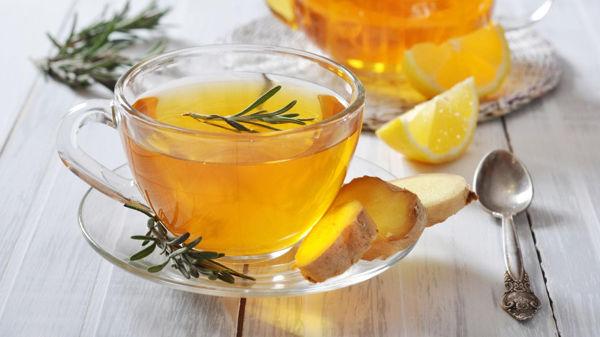 Ingwer-Rosmarin-Tee Rezept für Ingwer-Rosmarin-Tee