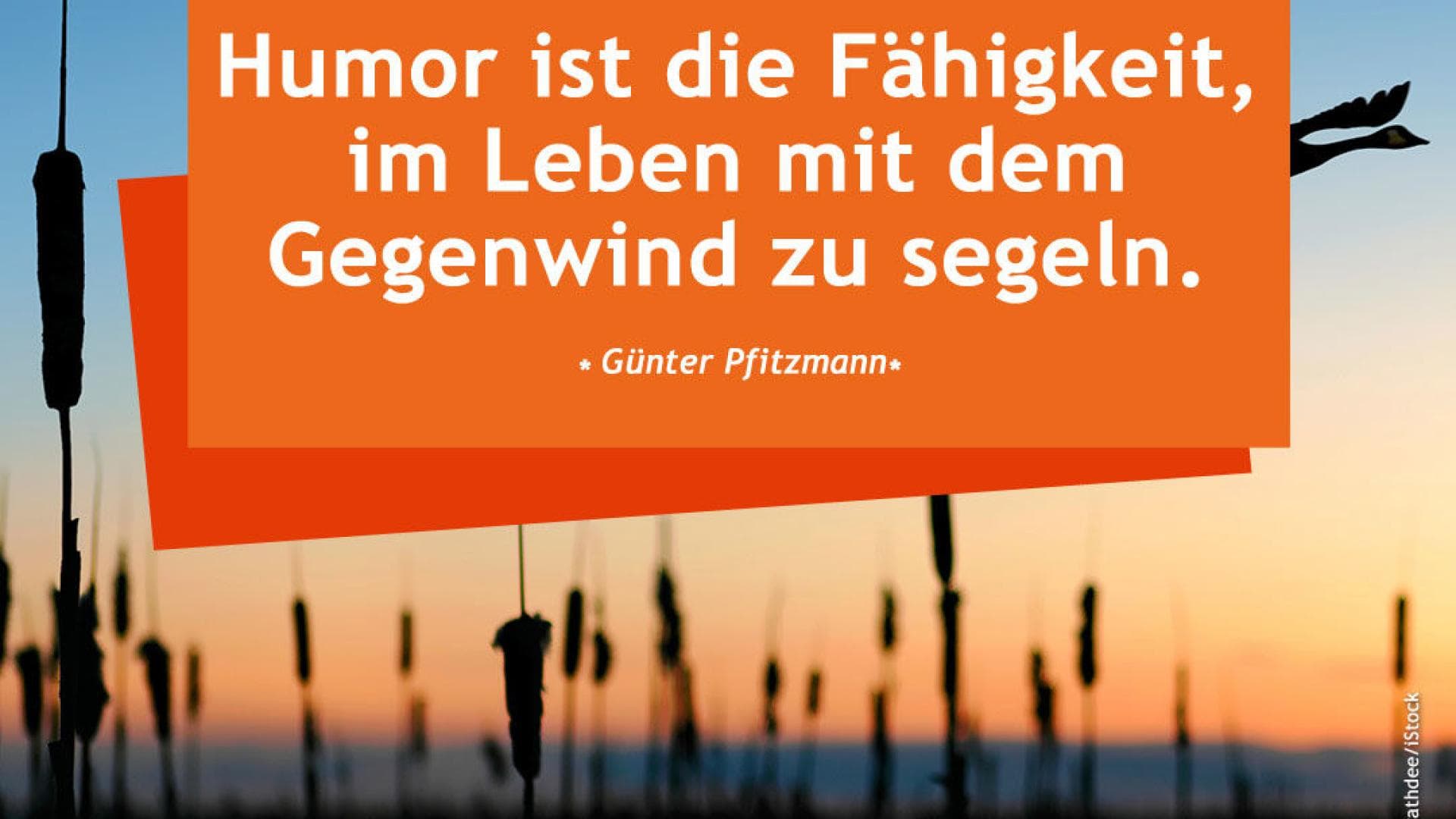 Vital-Spruch-des-Tages_Humor Humor ist die Fähigkeit, im Leben mit dem Gegenwind zu segeln.