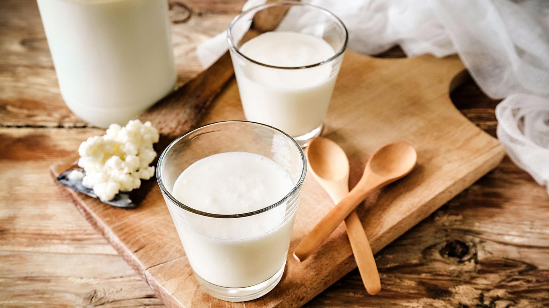 Kefir und Kefirknöllchen