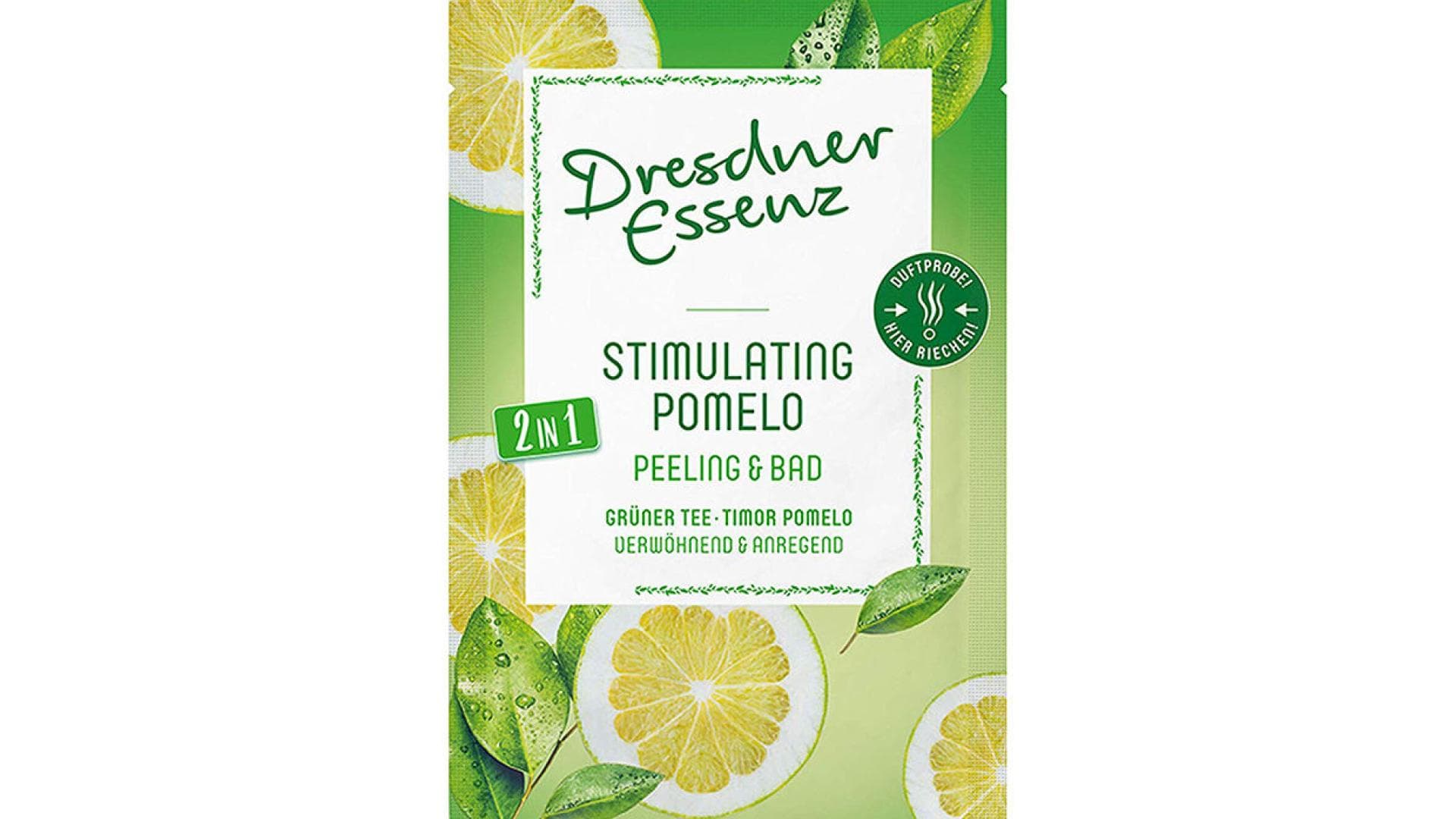 Dresdner Essenz Pflegebad Peelingbad Stimulating Pomelo