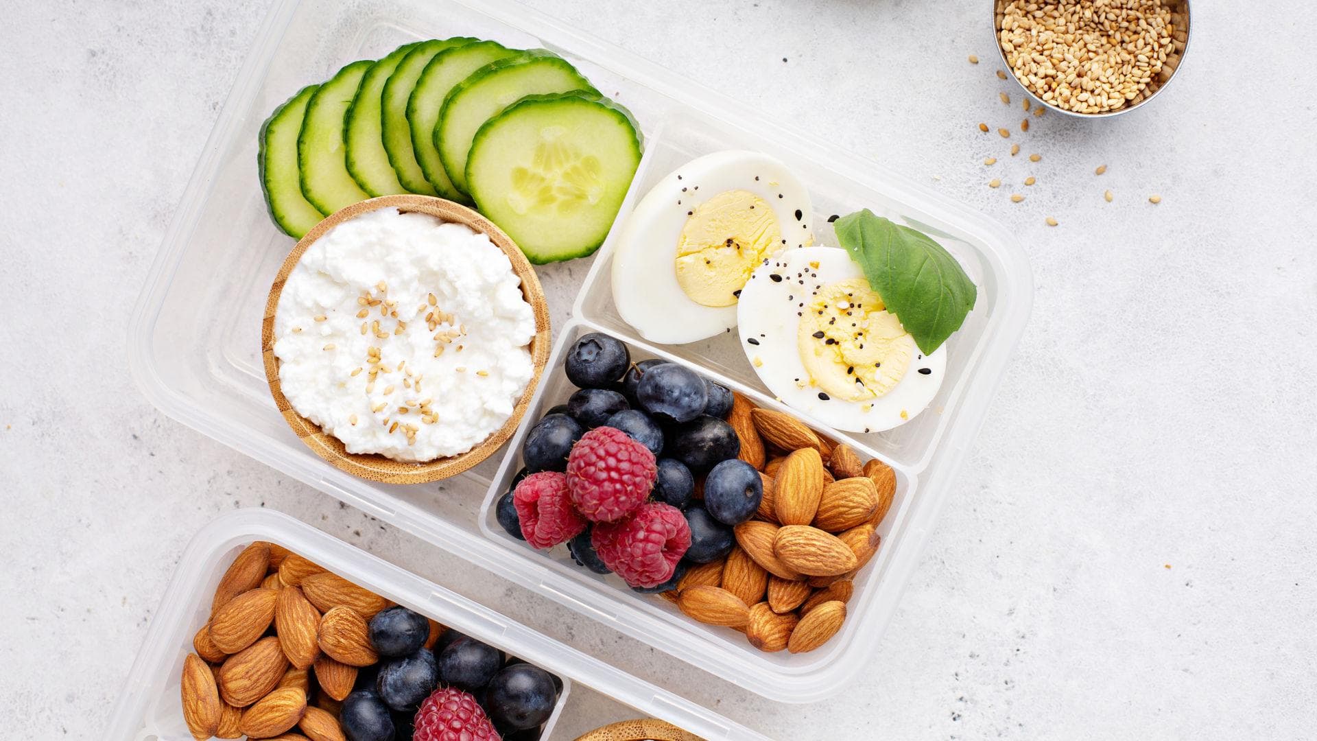 Protein Snacks in Lunchbox