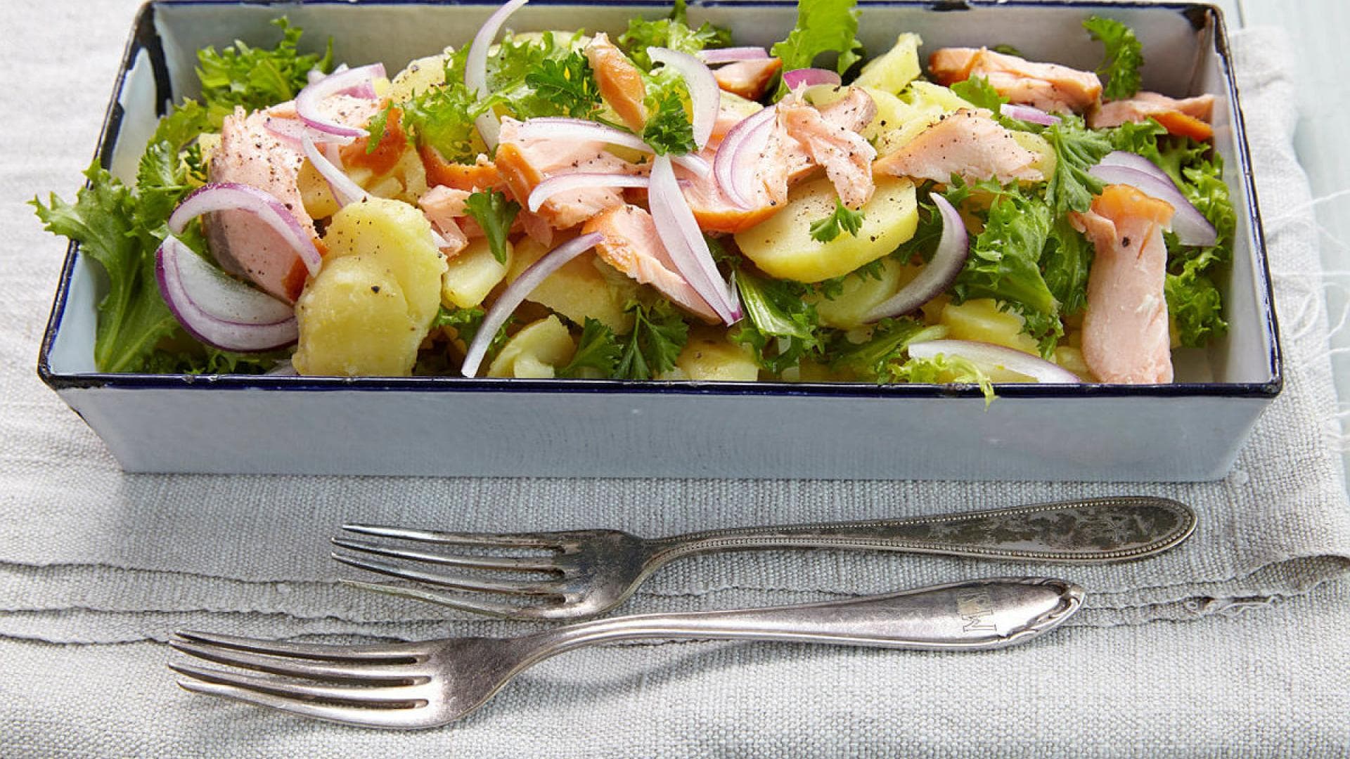Kartoffel-Endivien-Salat