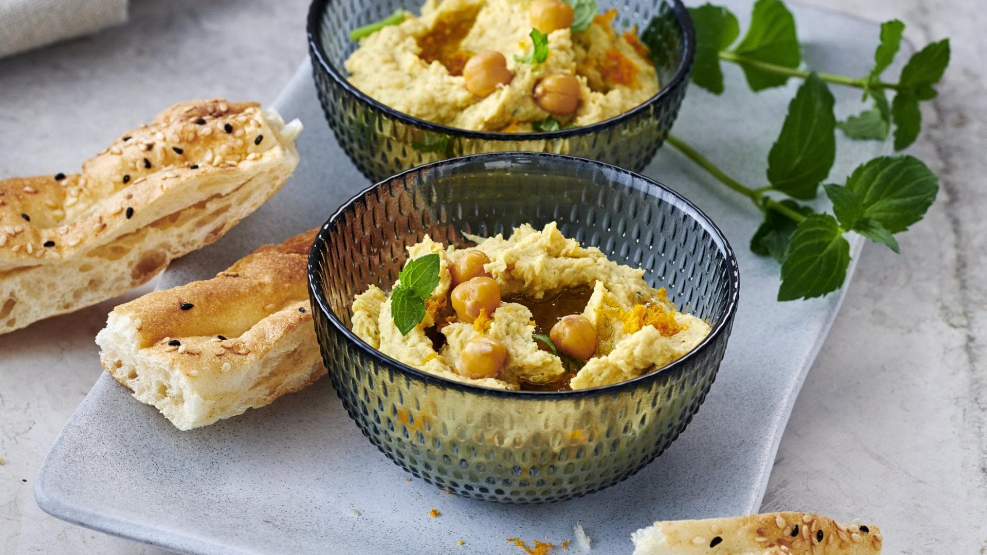 Orangen-Hummus
