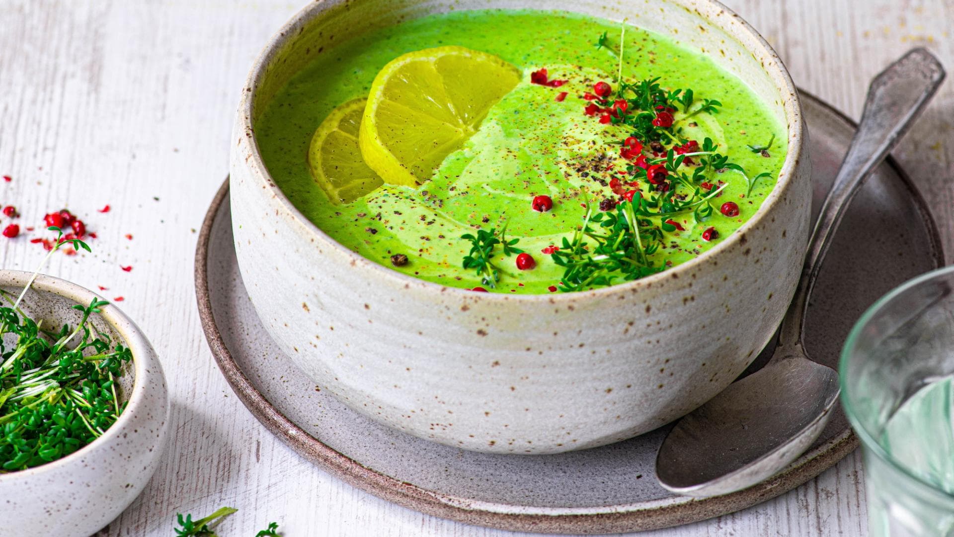 Zucchini-Cremesuppe