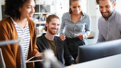 Menschen im Büro