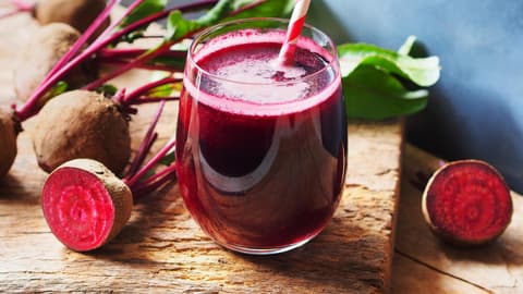 Rote bete Saft und Rüben