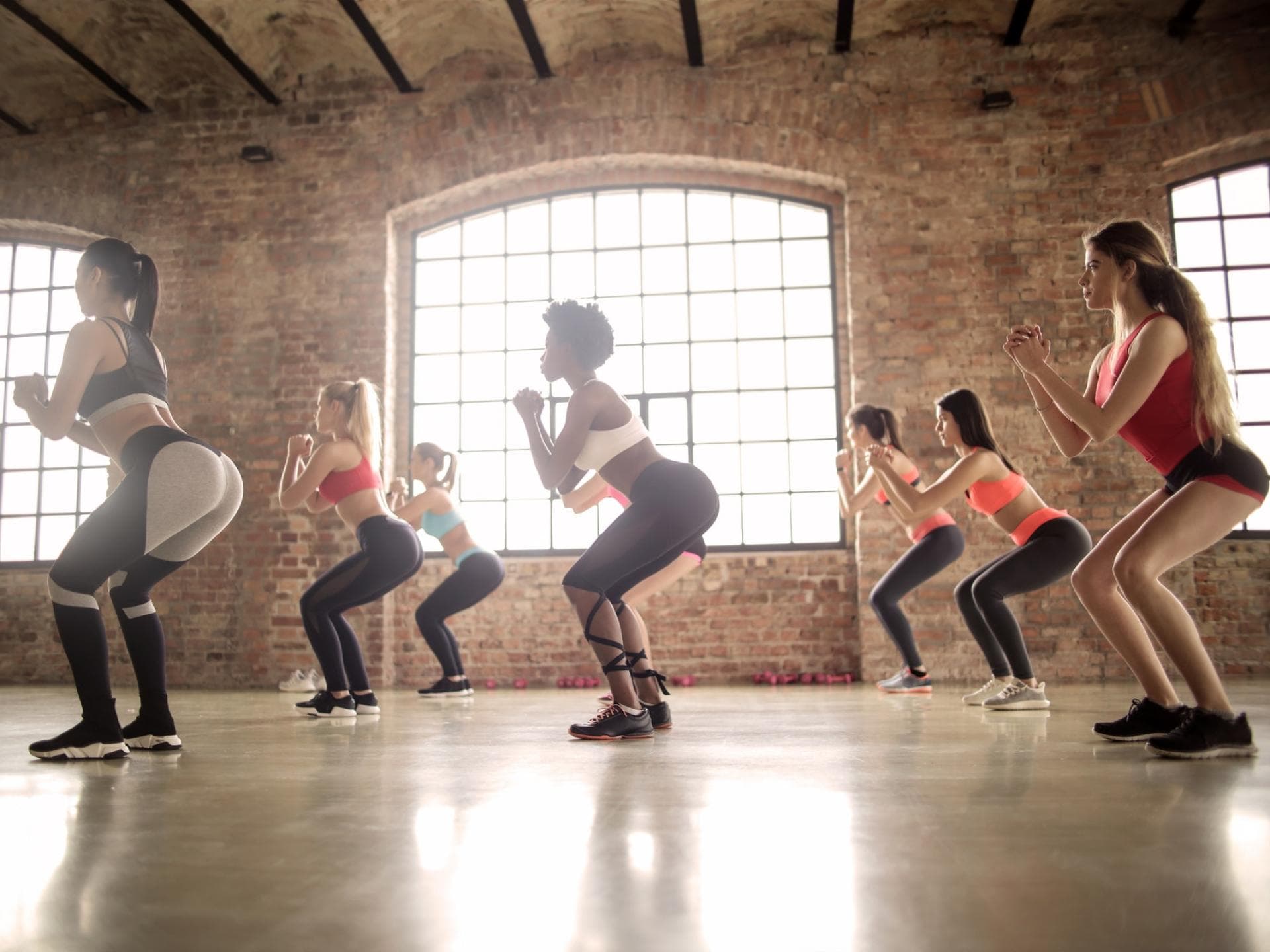 Kurs im Fitnessstudio