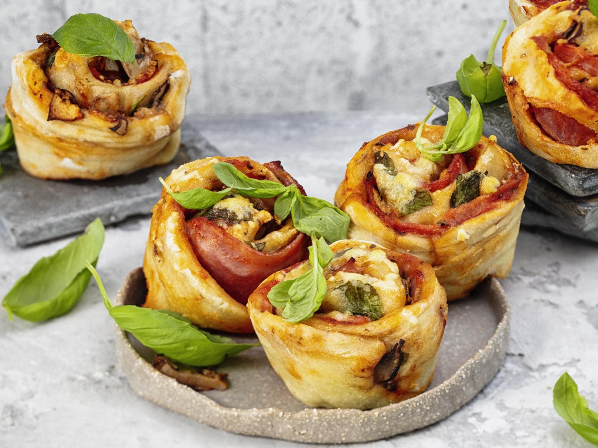 Pizza-Muffins Pizza-Muffins