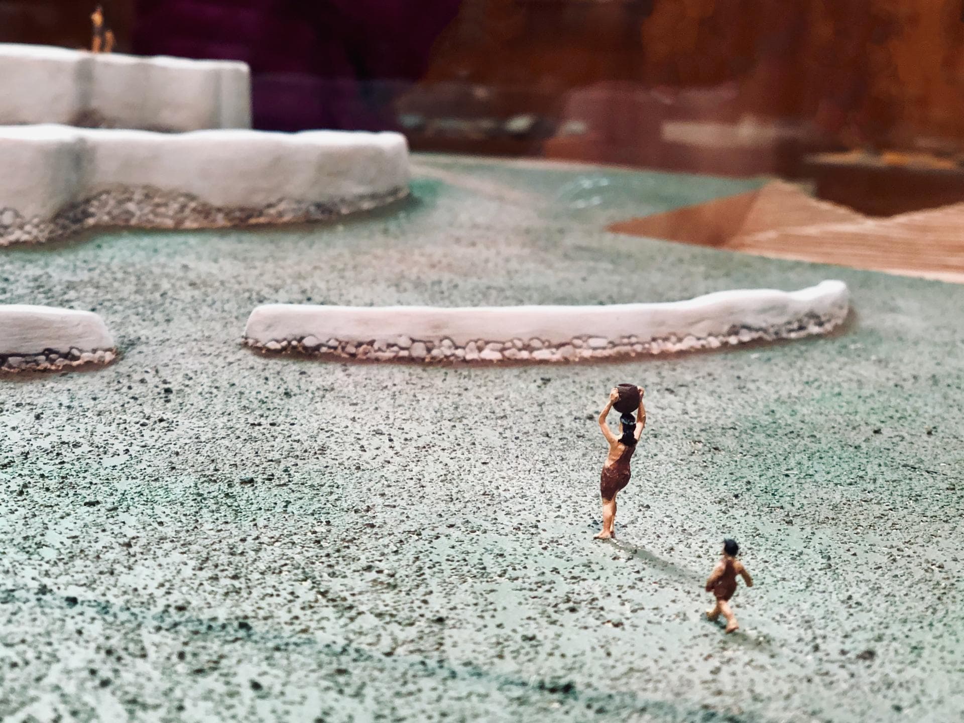 Modell Figuren Steinzeit