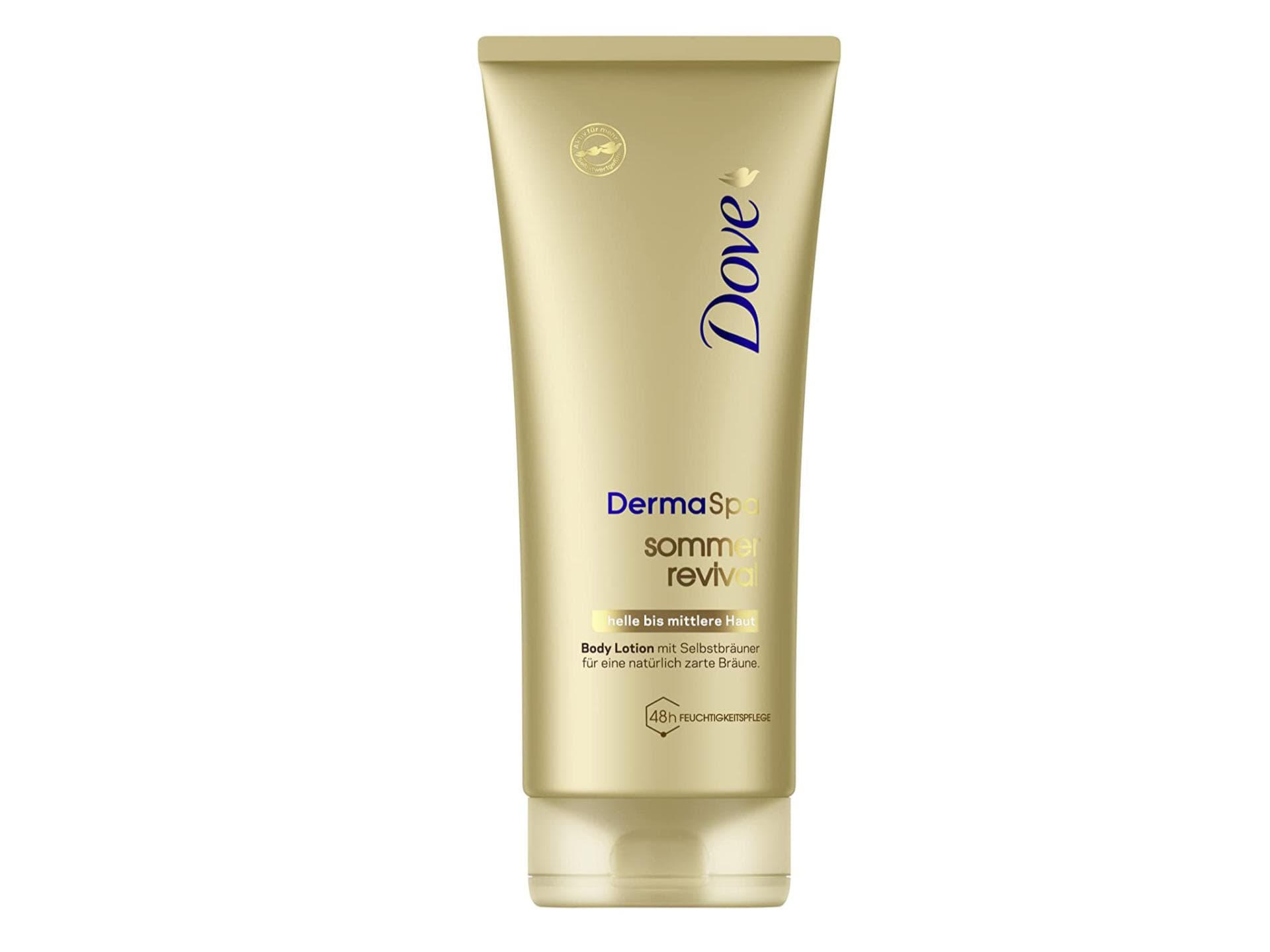 Bodylotion mit Selbstbräuner von Dove.