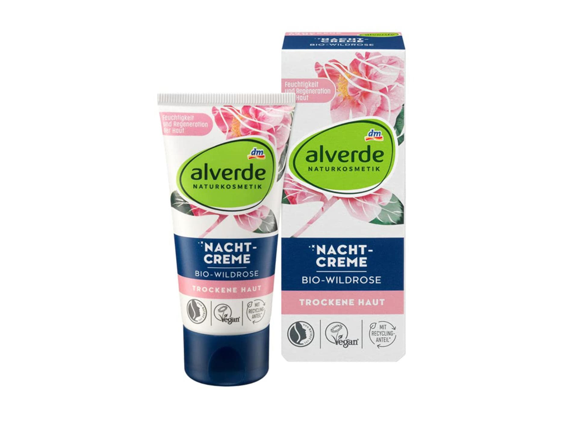 Nachtcreme Bio-Wildrose von Alverde