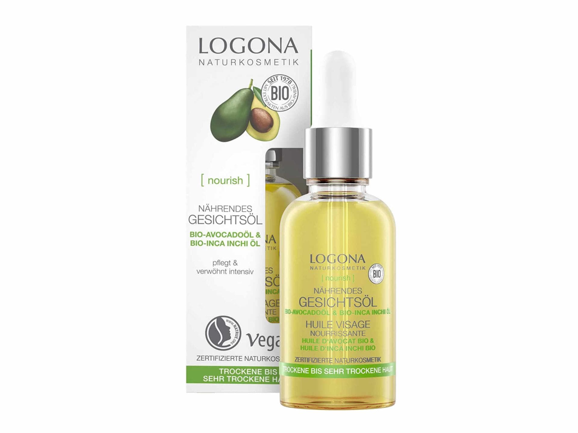 LOGONA Naturkosmetik Vitalisierendes Gesichtsöl