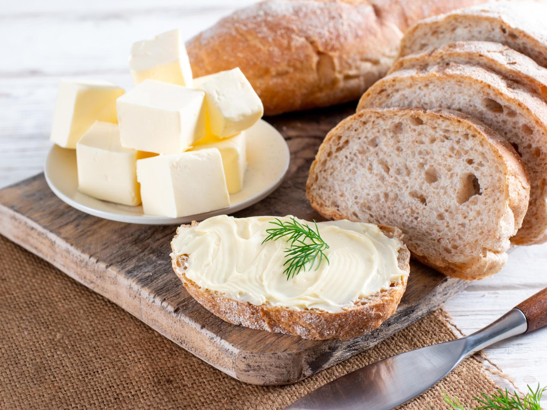 Brot mit Butter