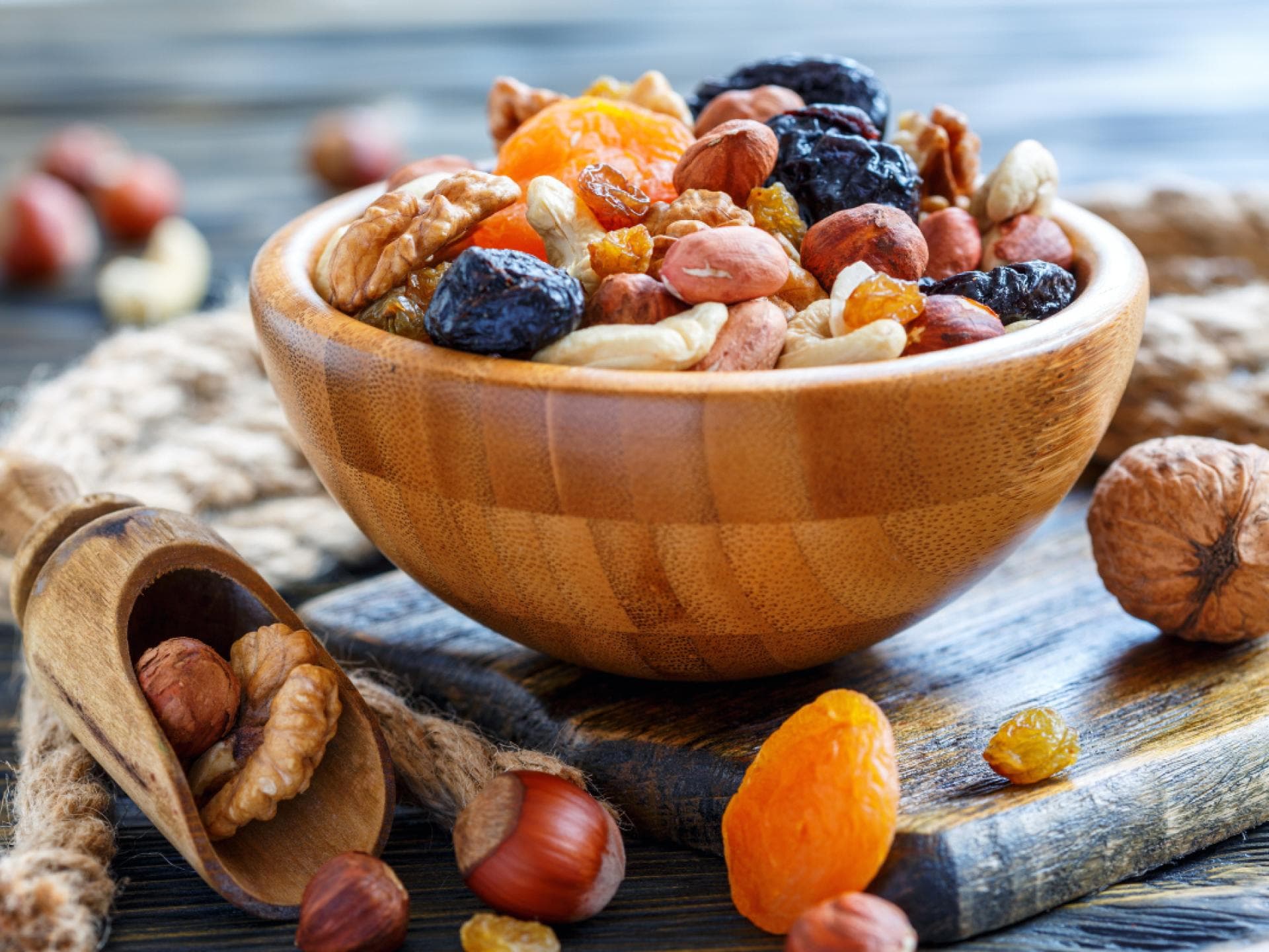 Studentenfutter mit Cashewkerne