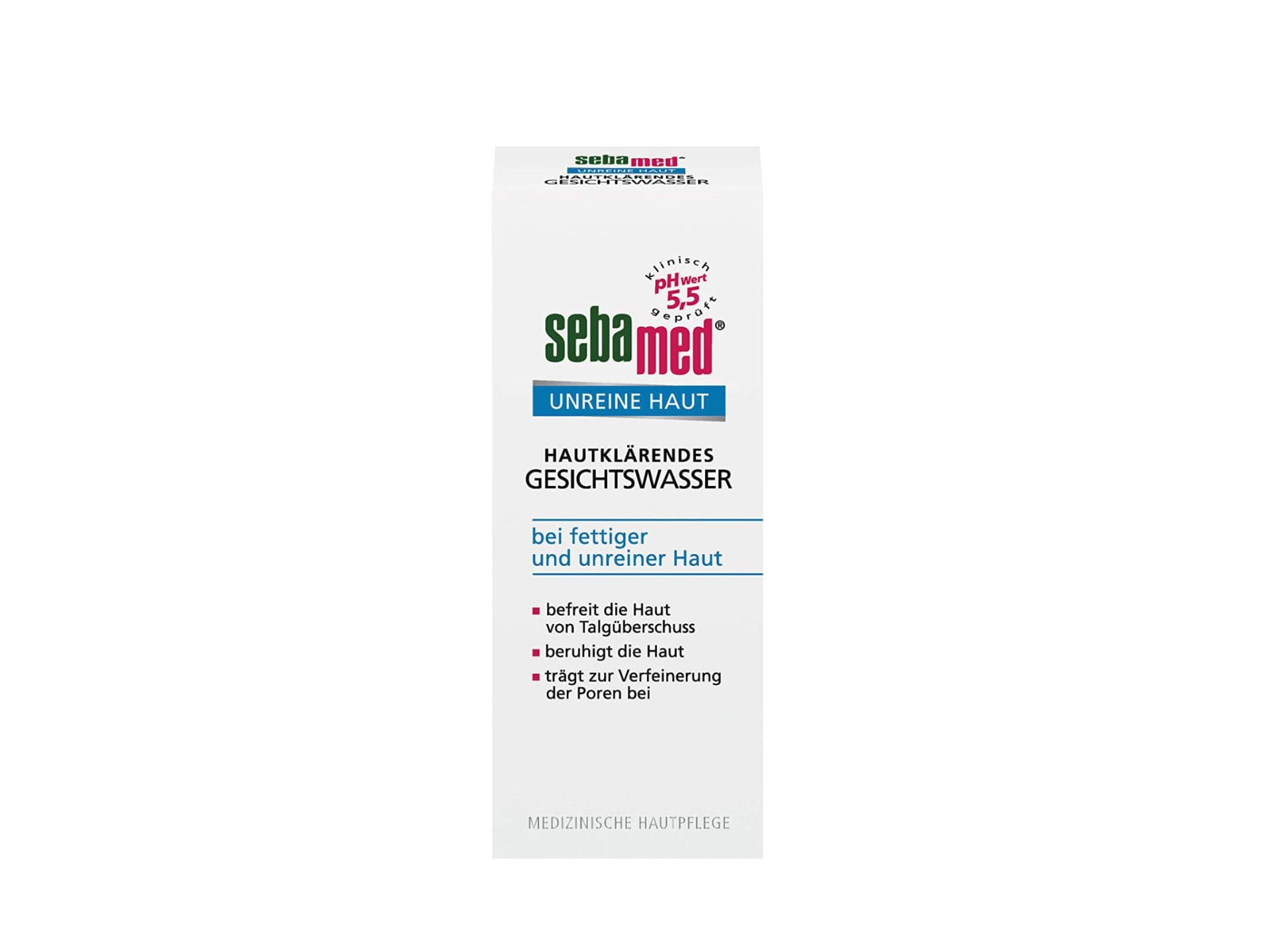 Hautklärendes Gesichtswasser von Sebamed