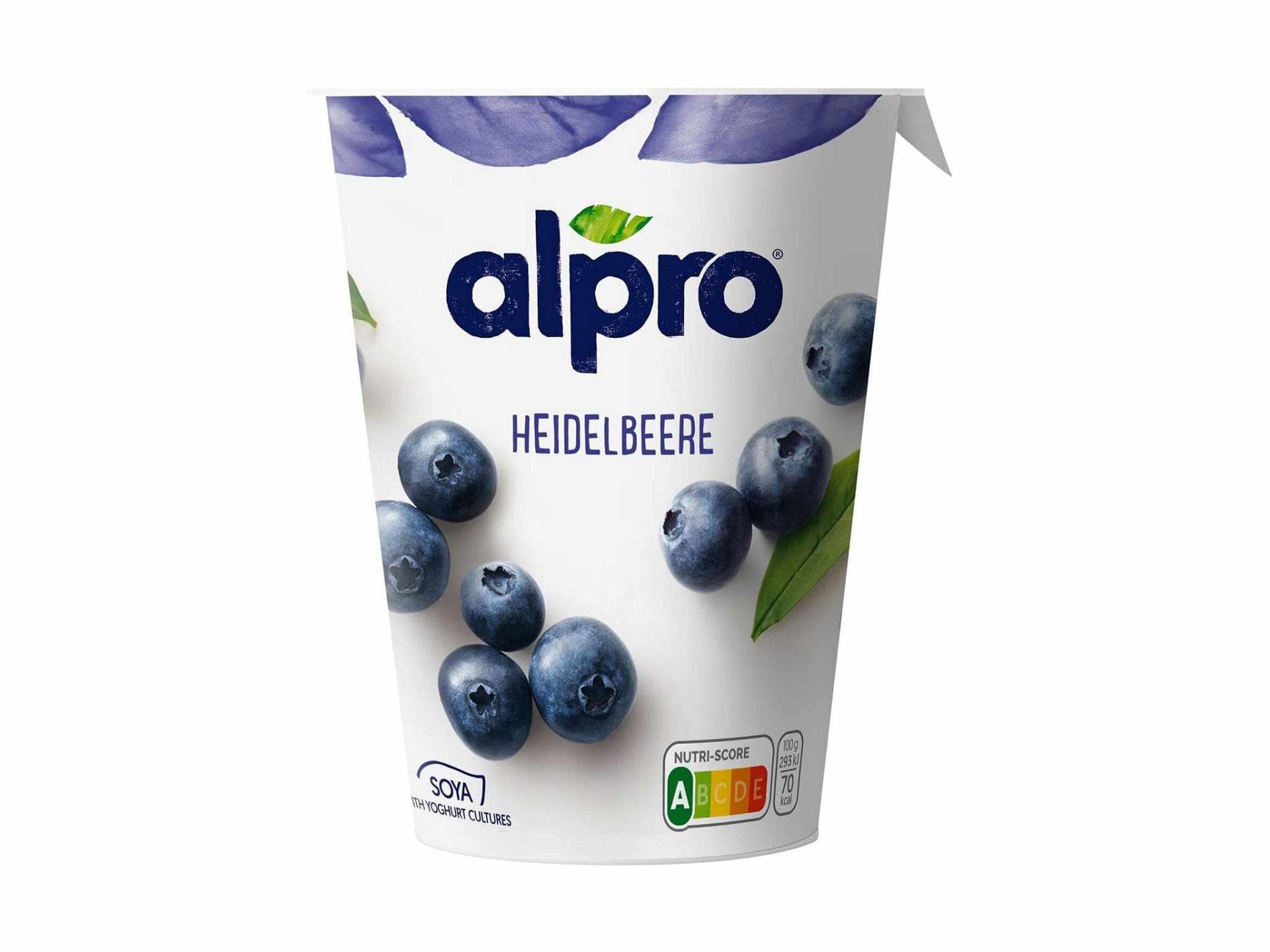 Alpro Soja-Joghurtalternative Heidelbeere, 500g