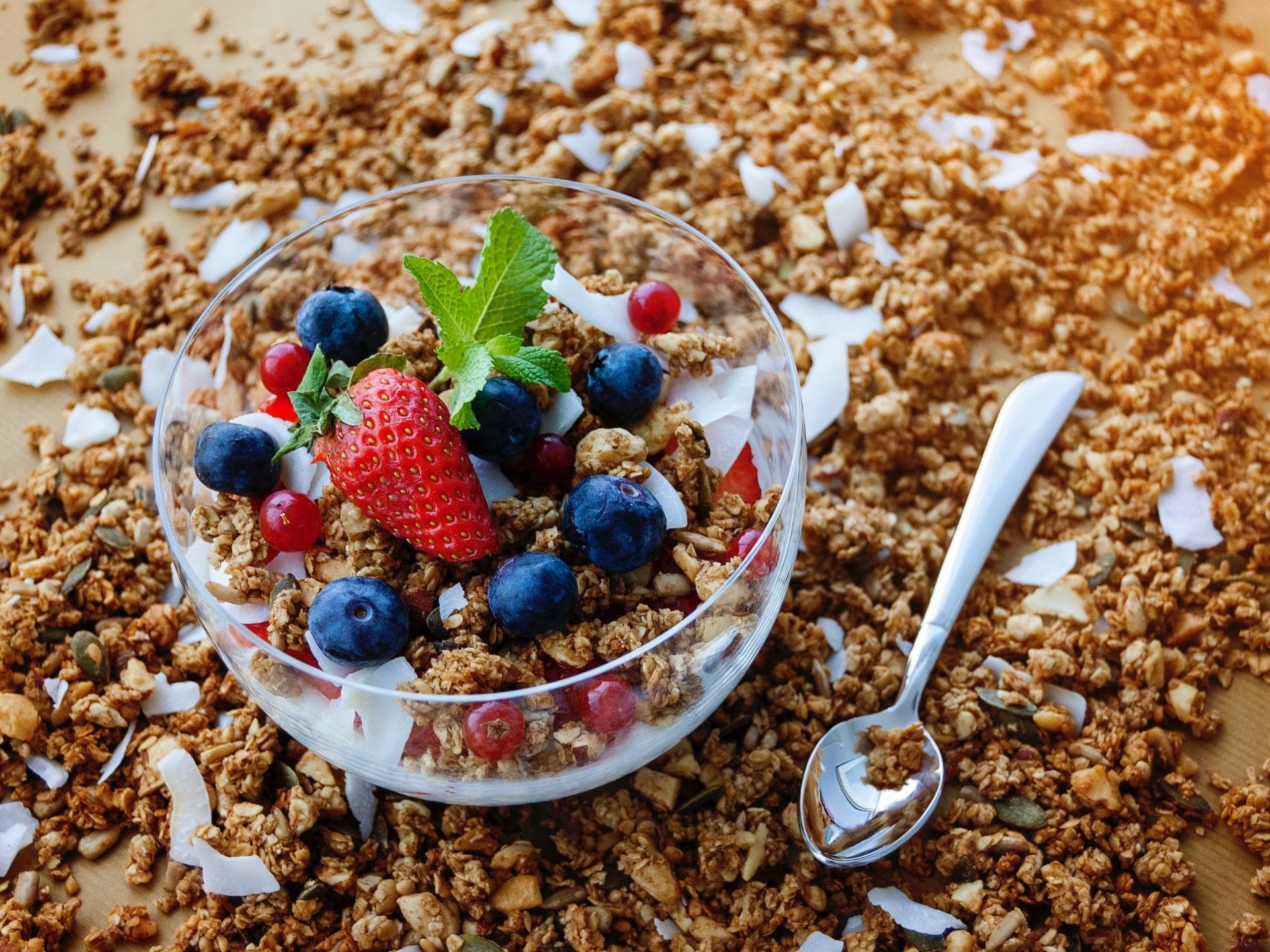 Granola in einer Schüssel
