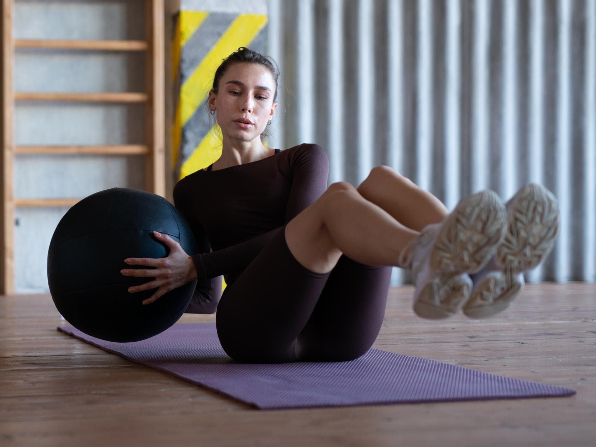 Medizinball-Workout
