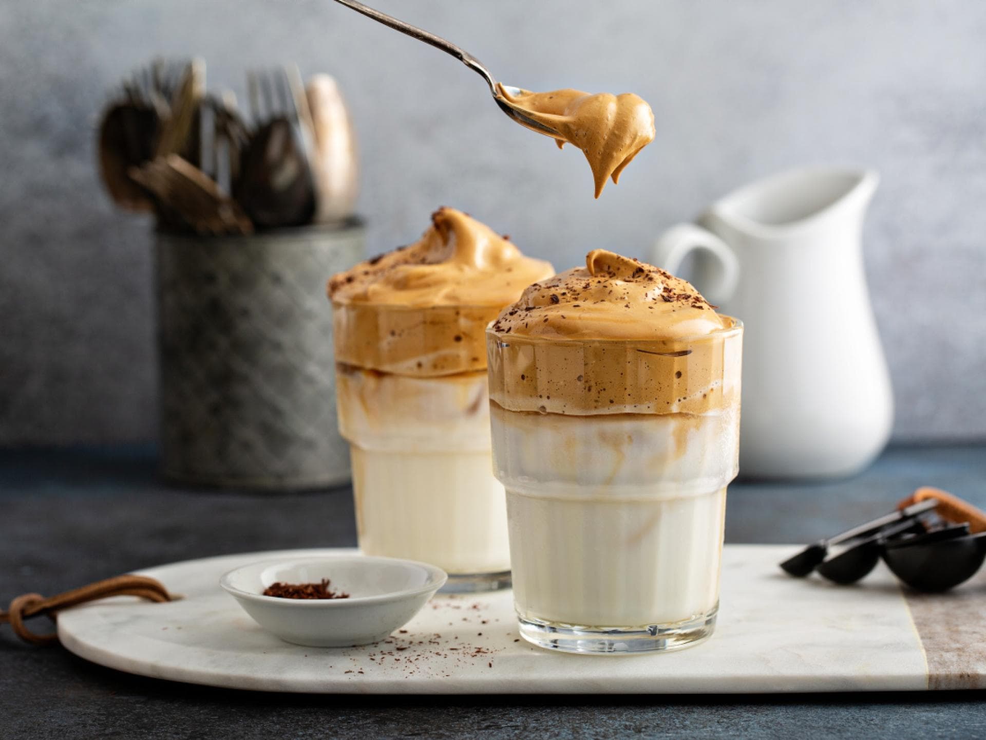 So cremig und lecker kann Kaffee schmecken Dalgona Kaffee