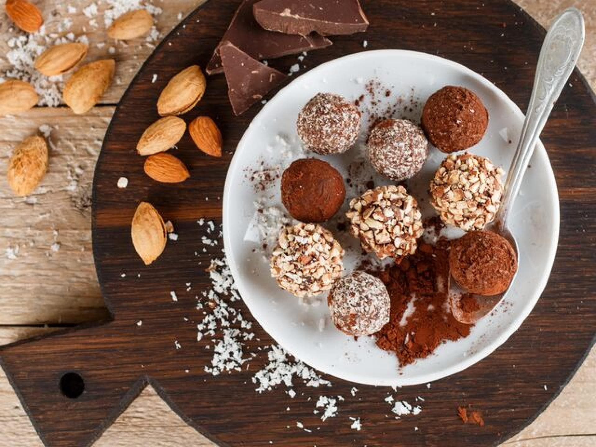 Energy Balls mit Haferflocken