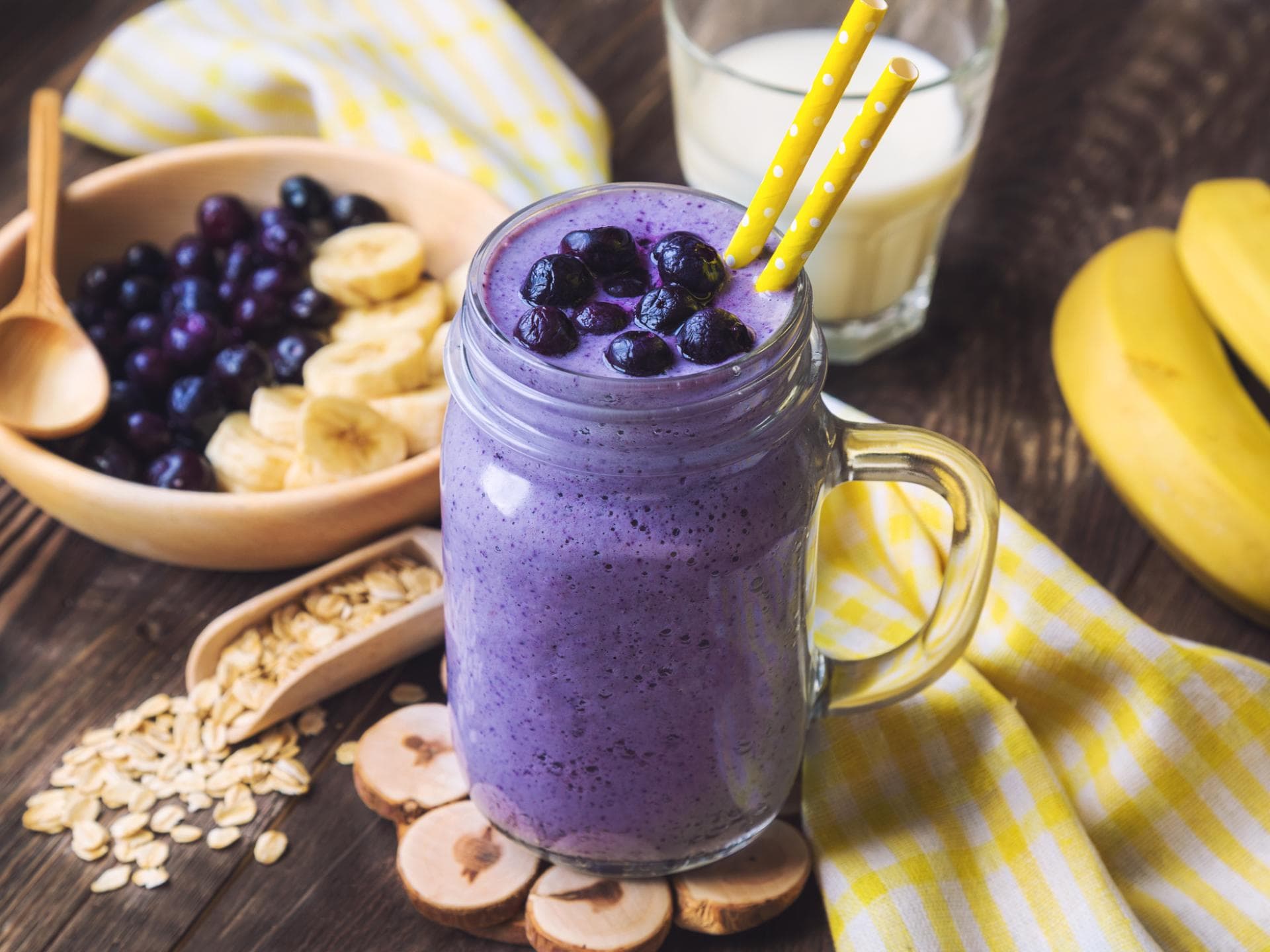 Shake mit Haferflocken