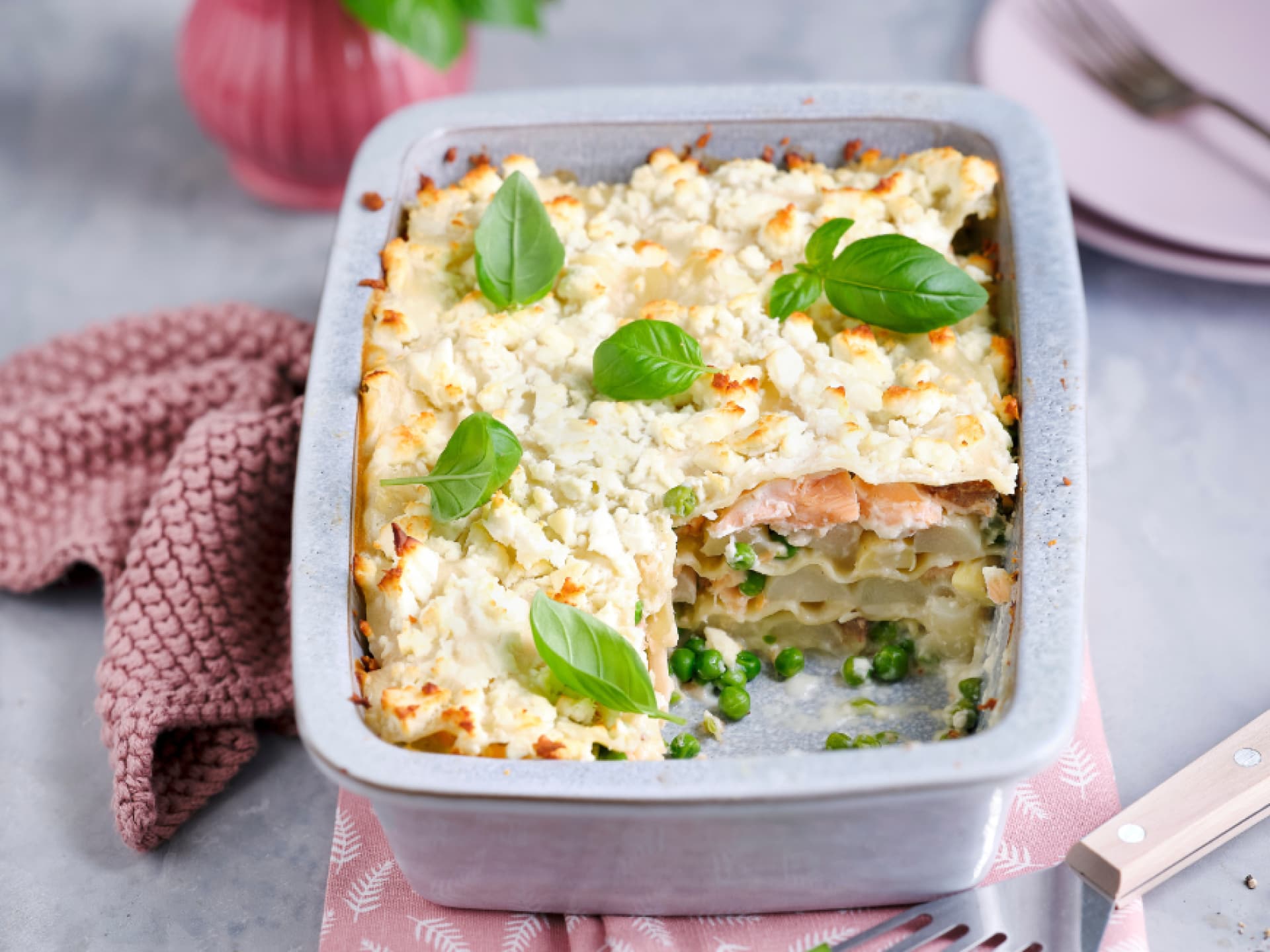Frische Spargel-Lasagne