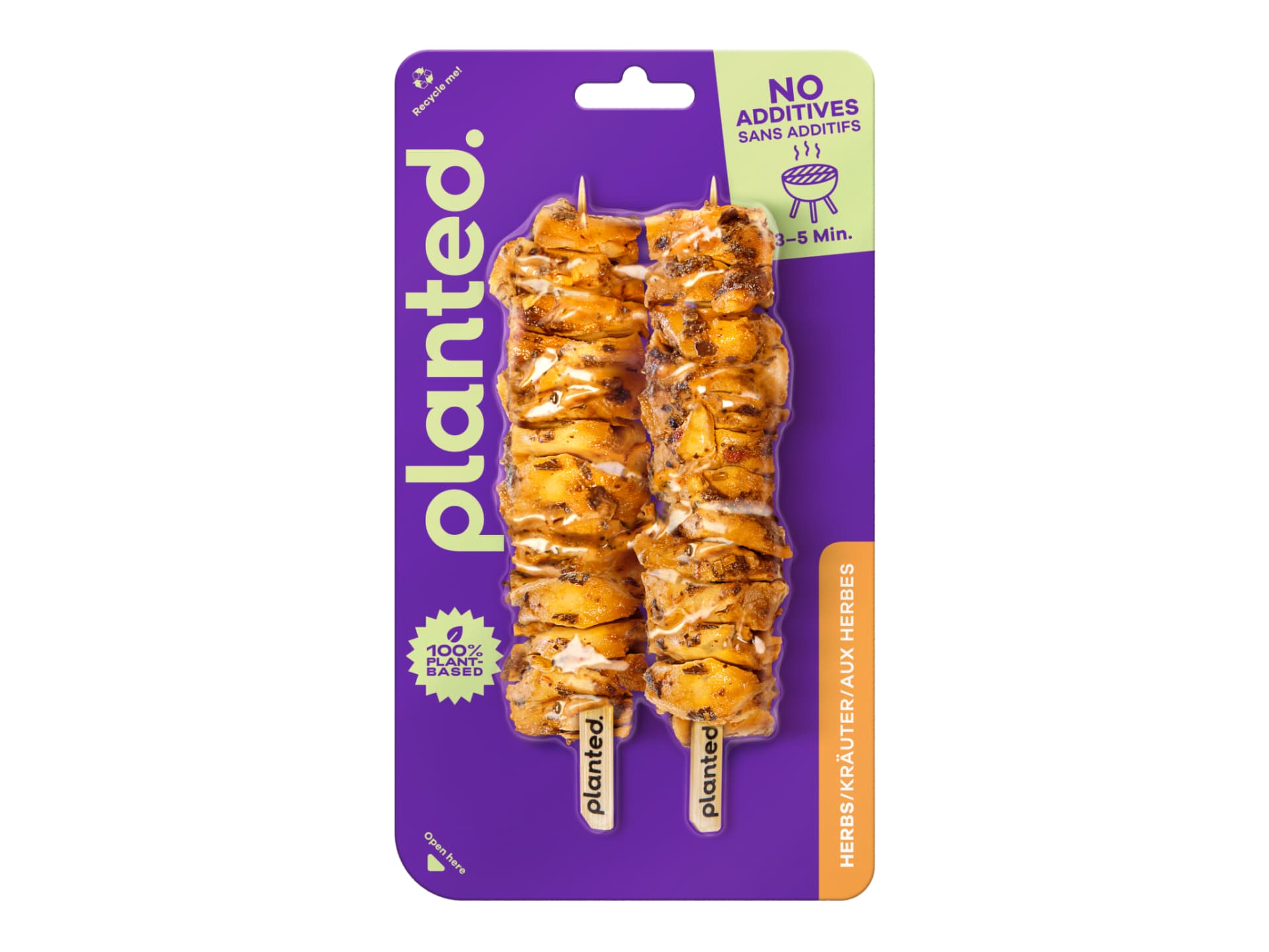Planted Grillspiess Chicken Planted Grillspiess Chicken