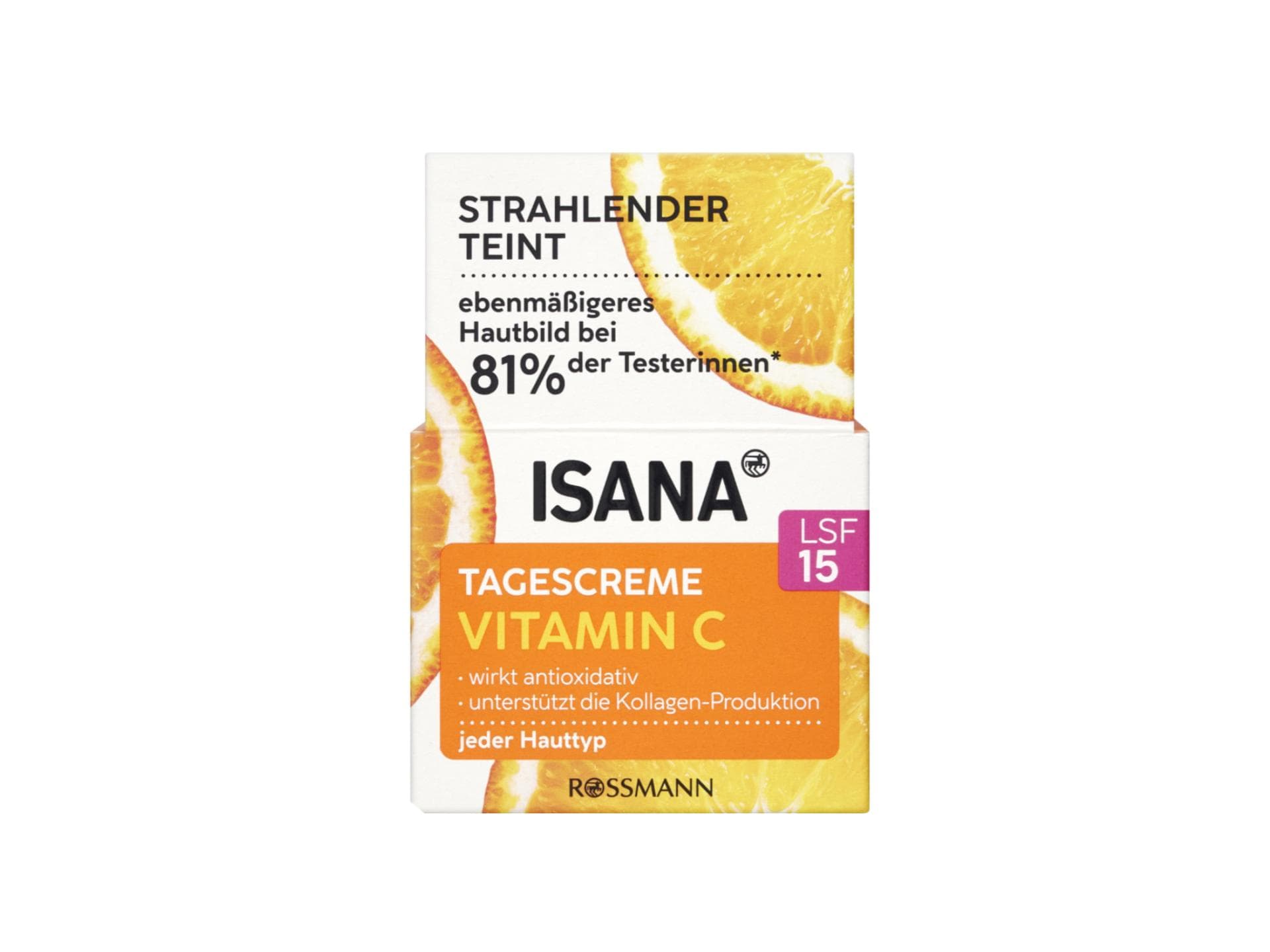 Tagescreme mit Vitamin C von Isana