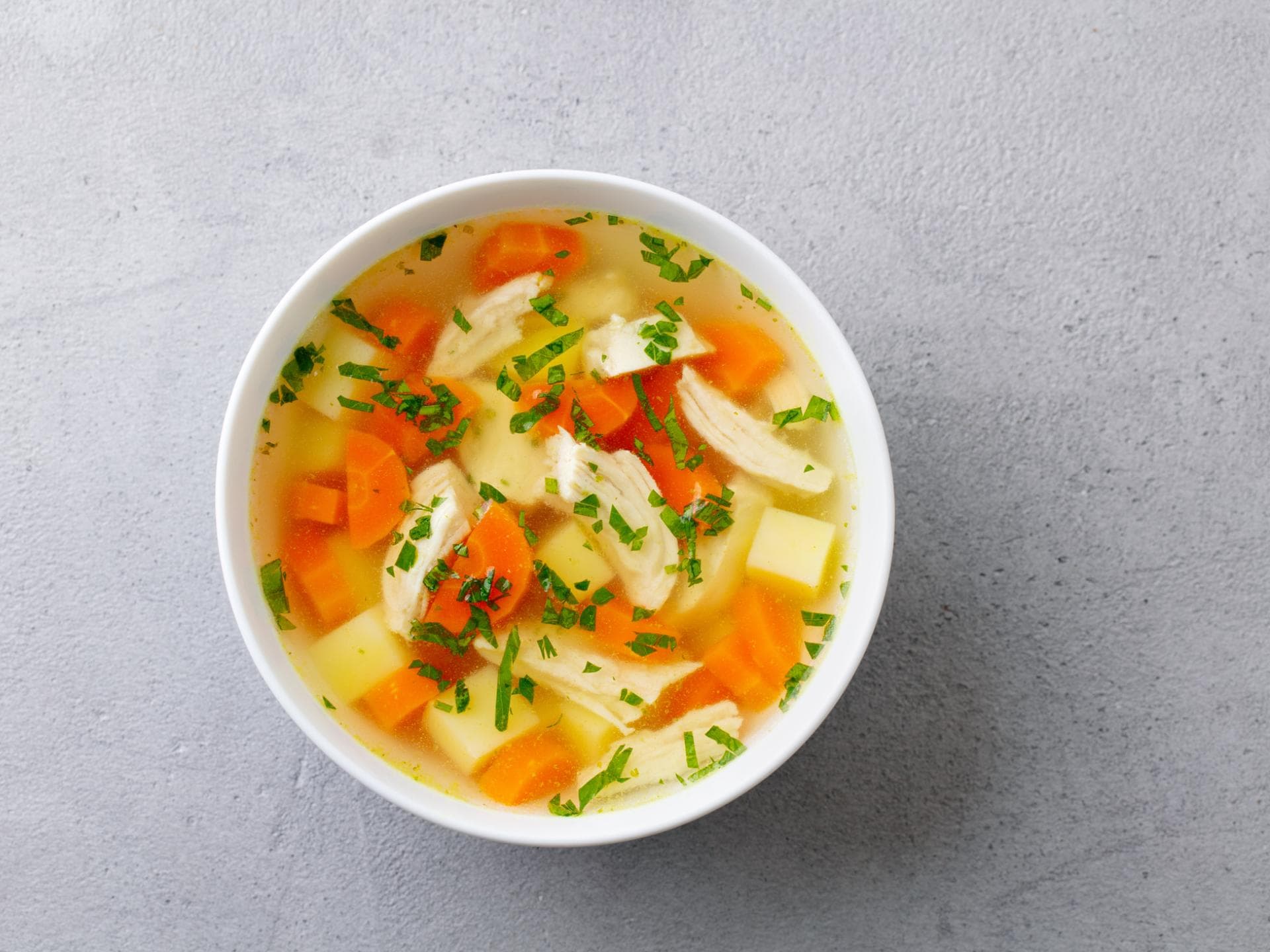 Hühnersuppe Hühnersuppe