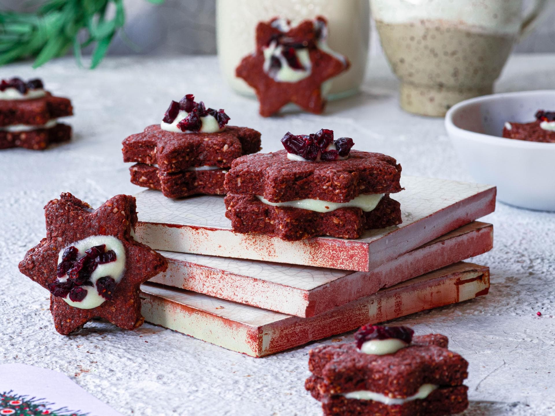 Schoko-Sandwich-Cookies
