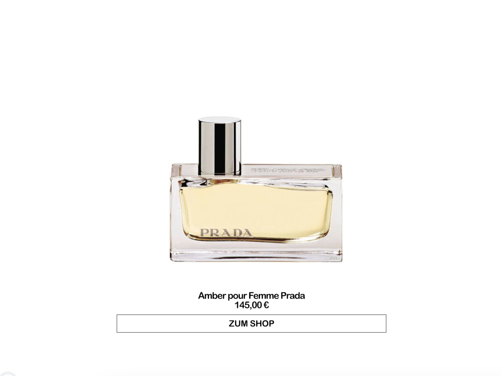 Amber pour Femme Prada